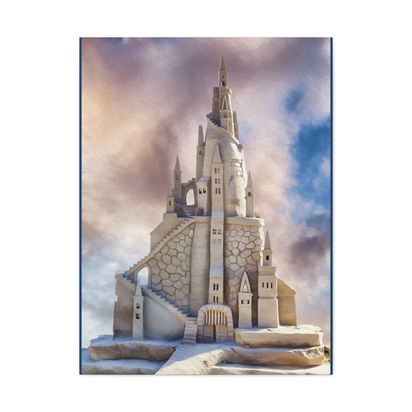 Sand Castle - Canvas Stretched, 0.75"