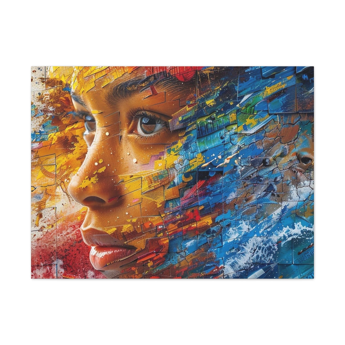 She - Canvas Stretched, 0.75"