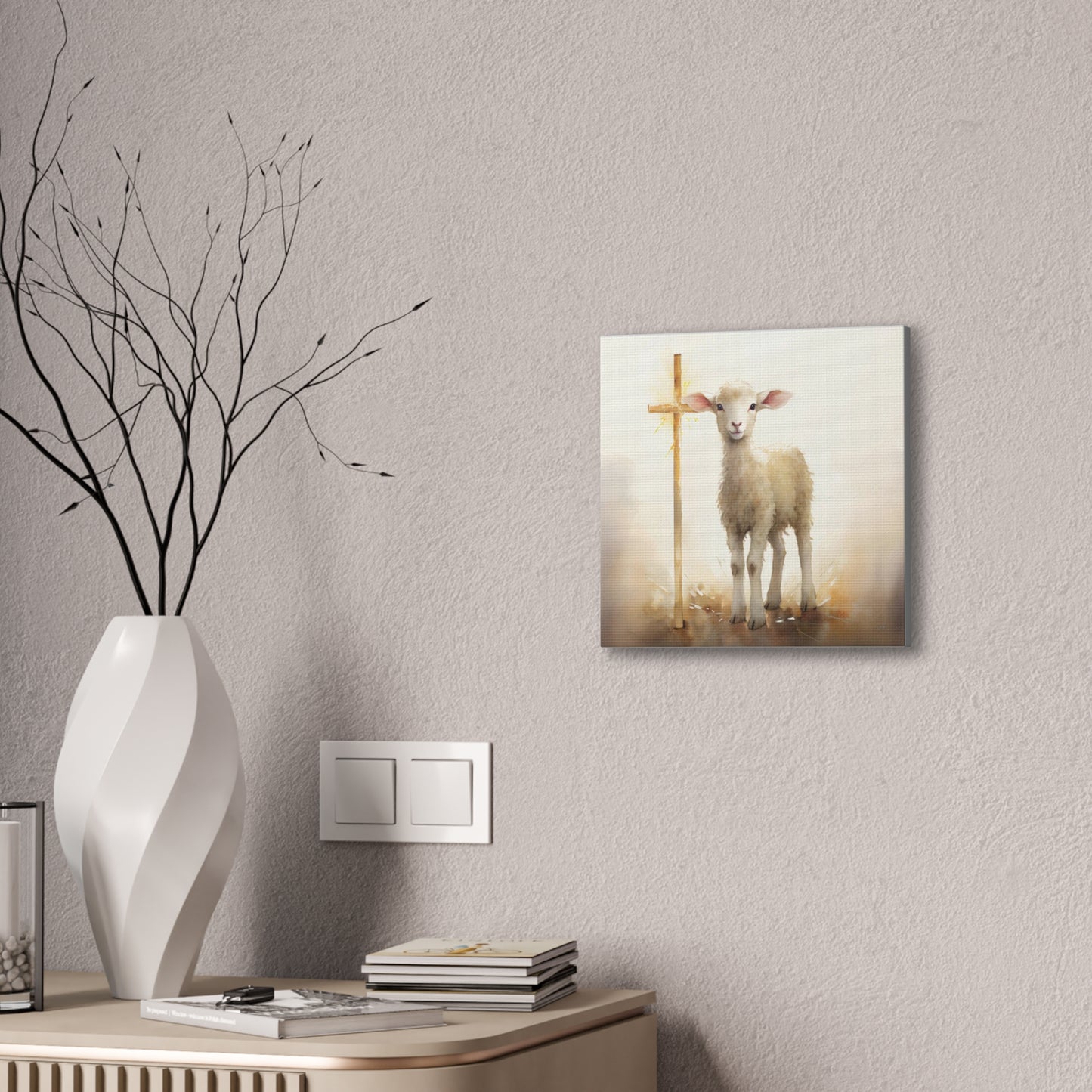 Lamb of God -Canvas Stretched, 0.75" - 2026 Wall Art - Religion