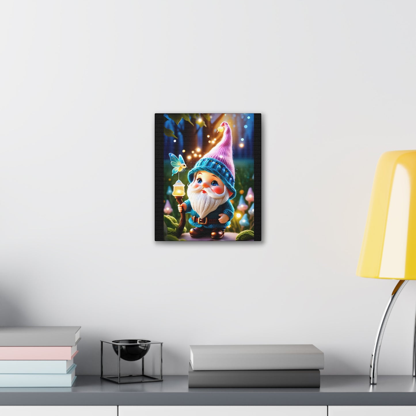 Gnome - Canvas Stretched, 0.75"