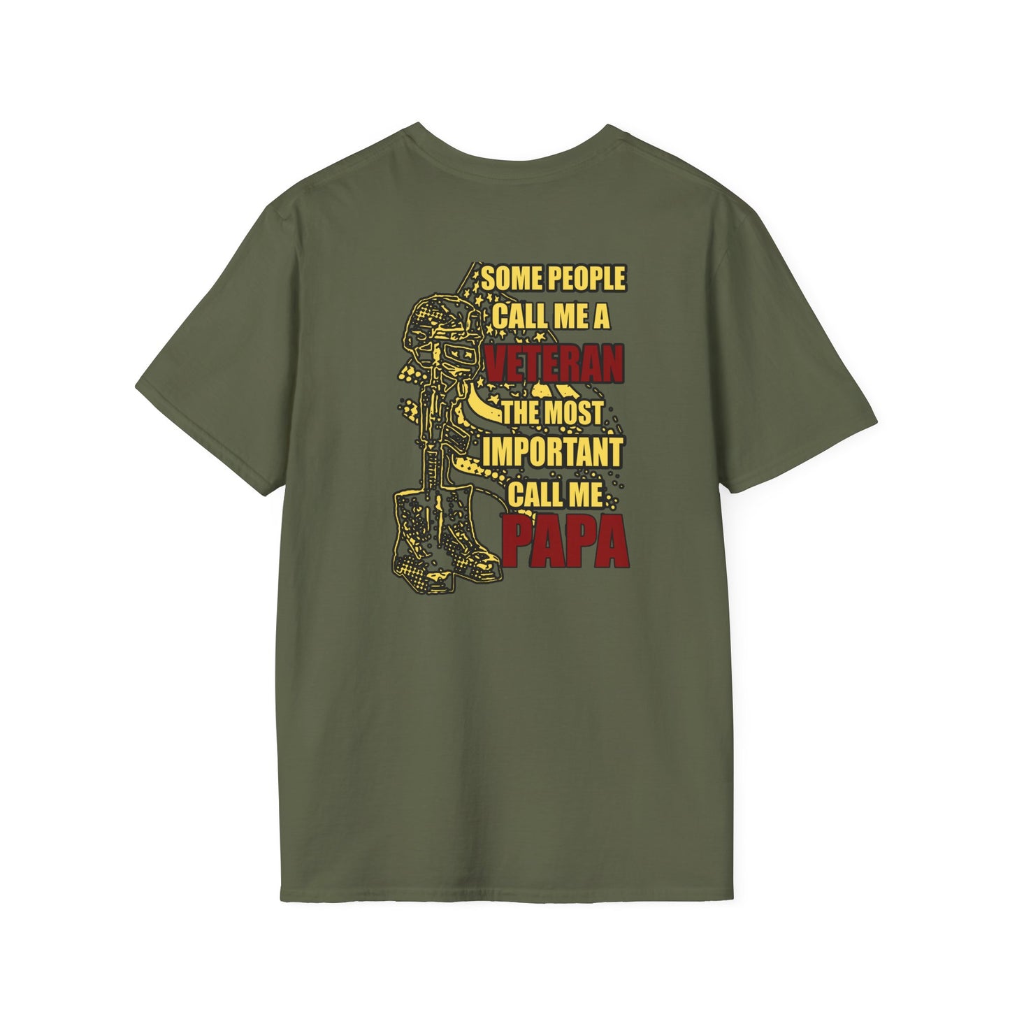 Military - Veteran - Unisex Softstyle T-Shirt