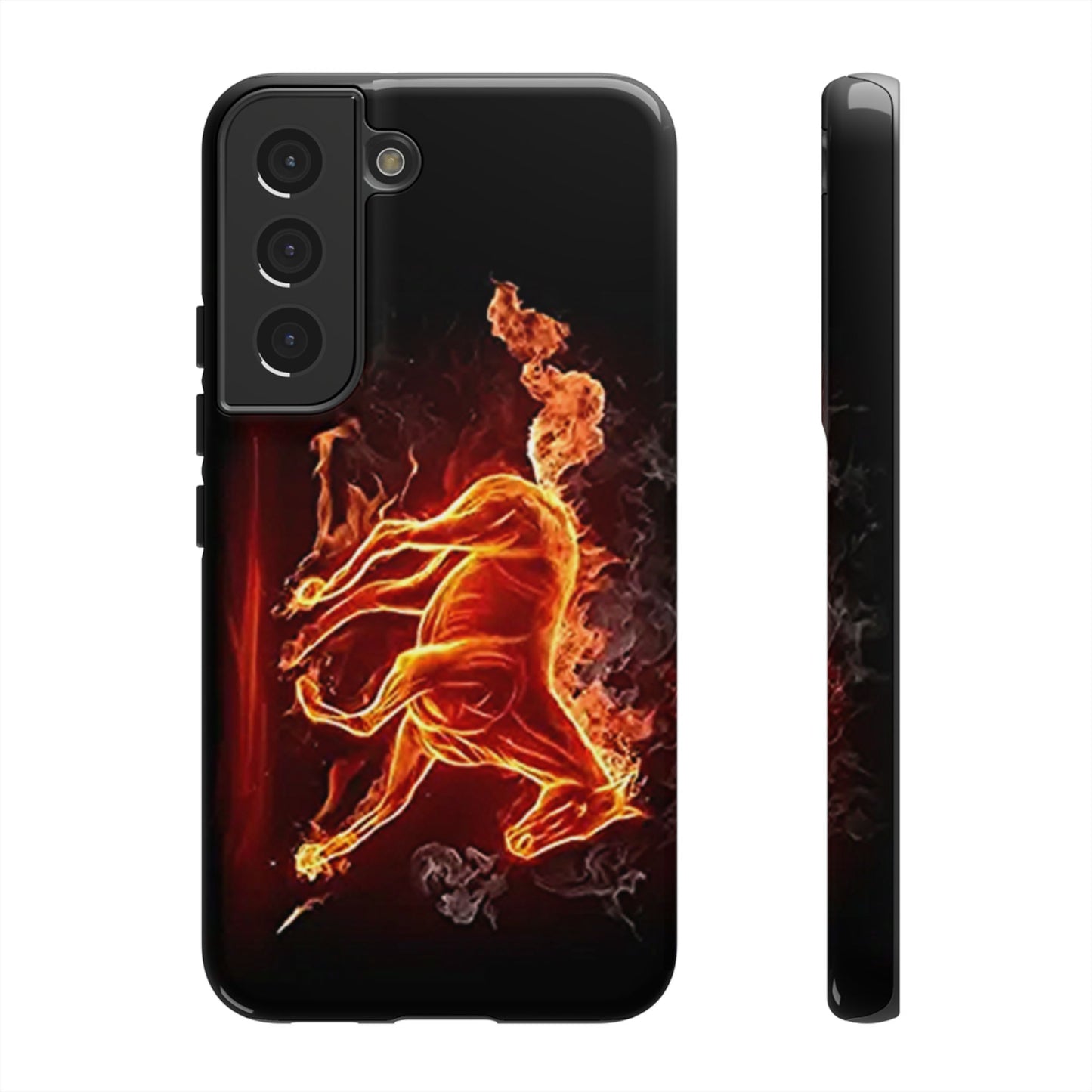 Burning Horse - Whimsical Phone Cases