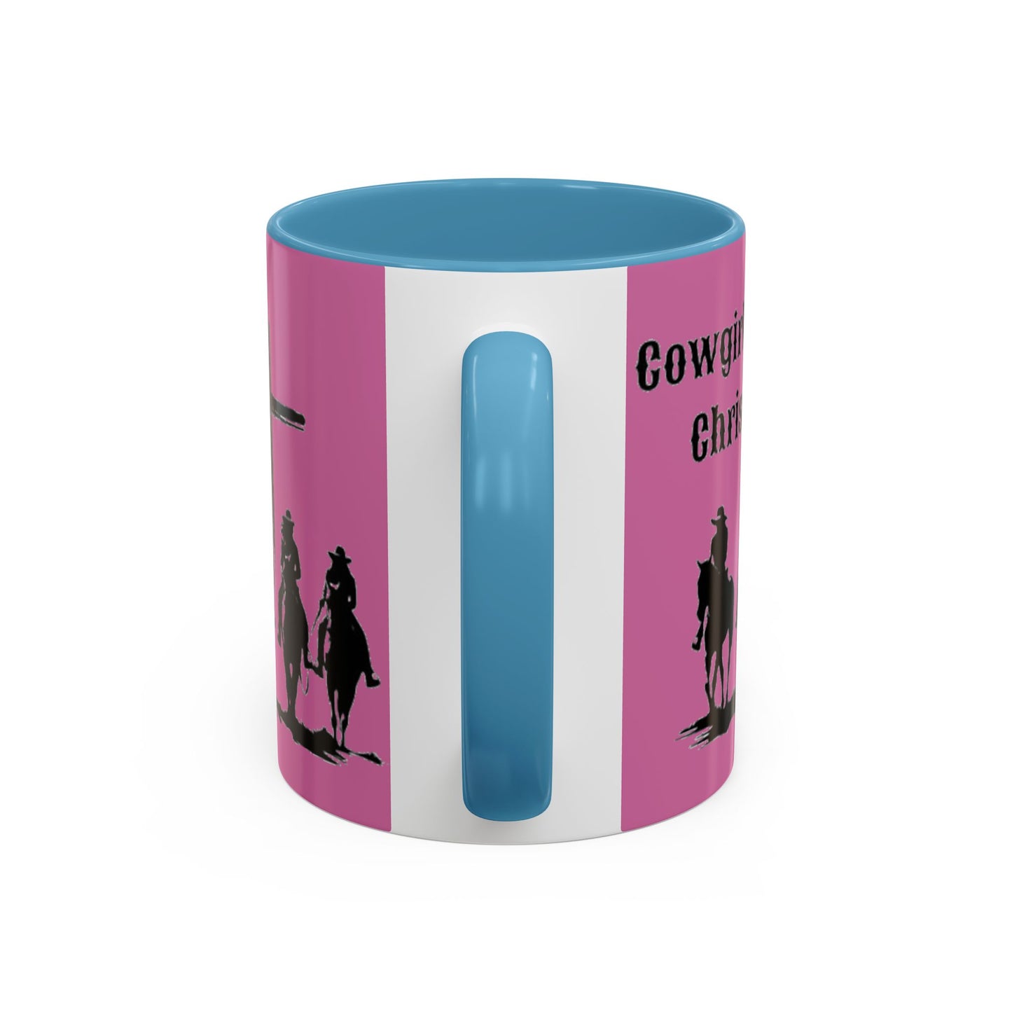 Cowgirl for Christ - Accent Coffee Mug (11, 15oz) - Easter - Mother's Day