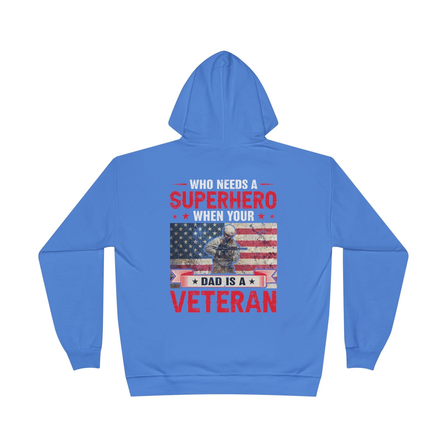 Military - Veteran - Unisex EcoSmart® Pullover Hoodie Sweatshirt