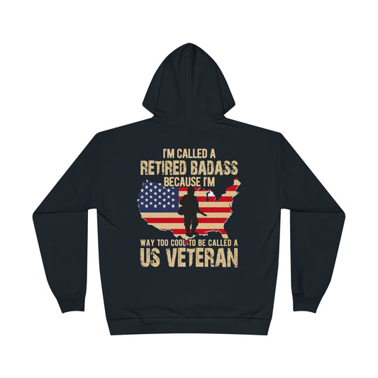 Military - Veteran - Unisex EcoSmart® Pullover Hoodie Sweatshirt