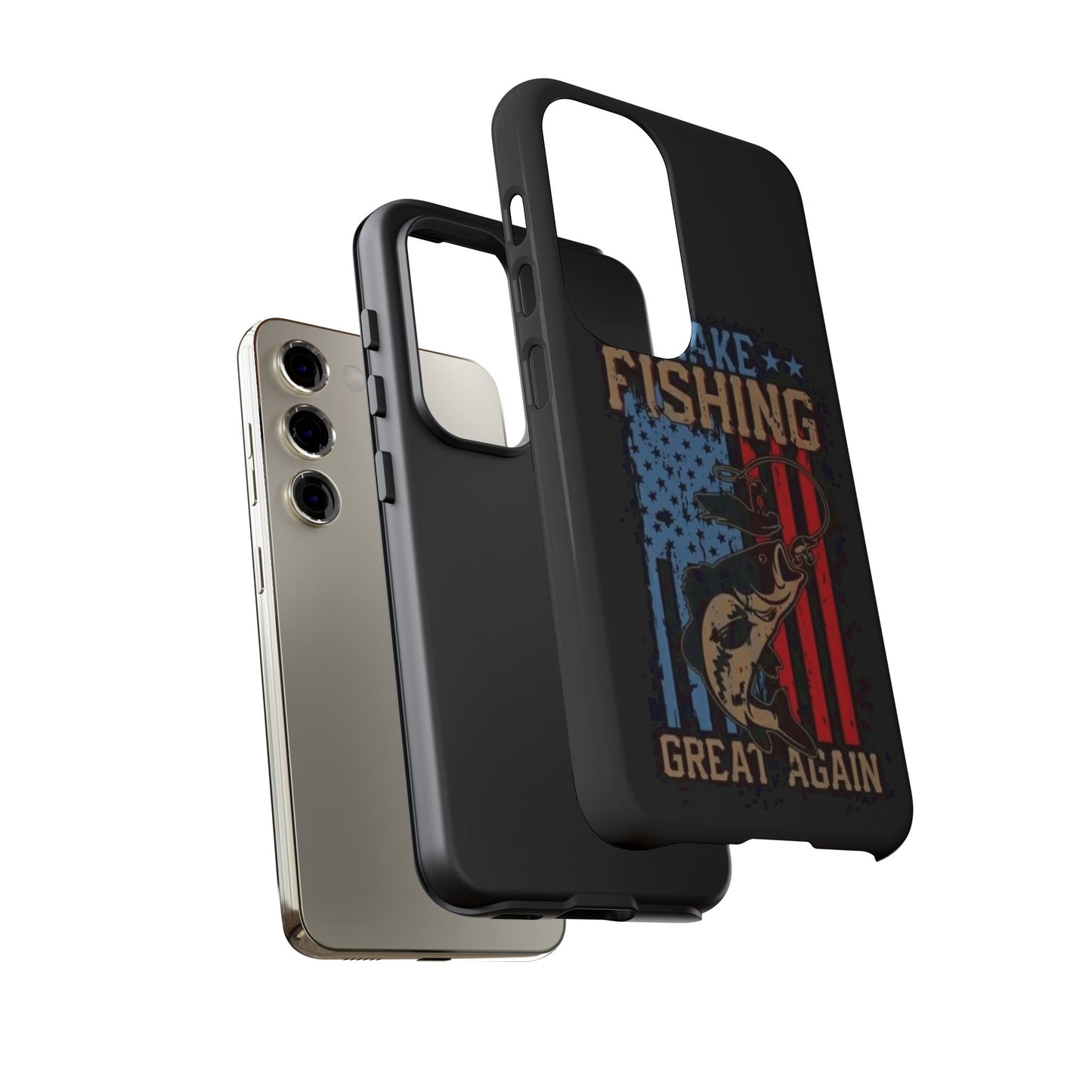 Make Fishing Great Again - Tough Whimsical Phone Cases