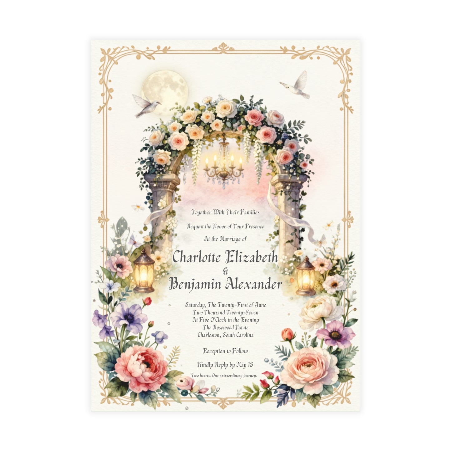 Romance - Postcard Bundles (envelopes included)