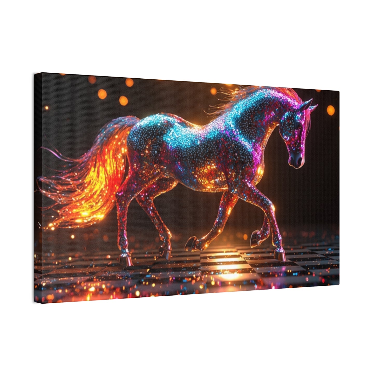 Bling Stallion - Canvas Stretched, 0.75"