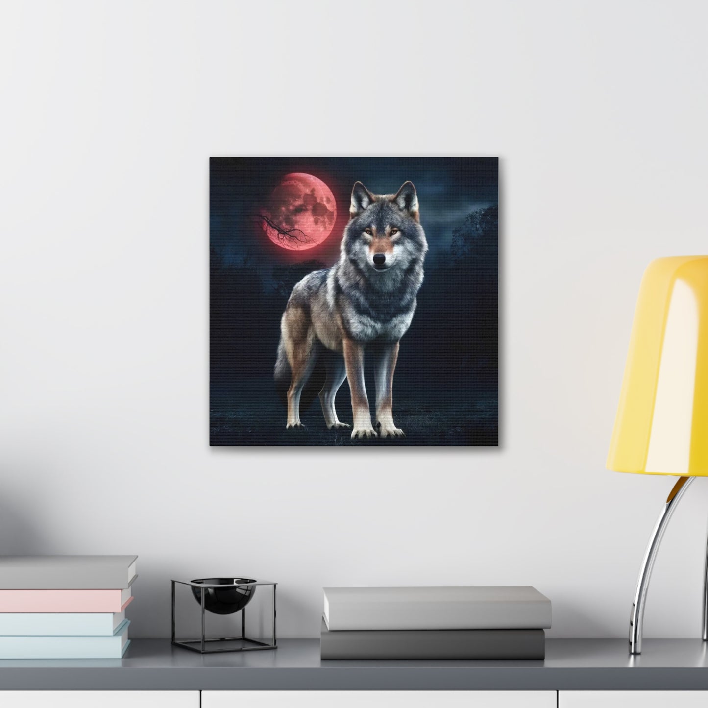 Wolf - Canvas Stretched, 0.75"