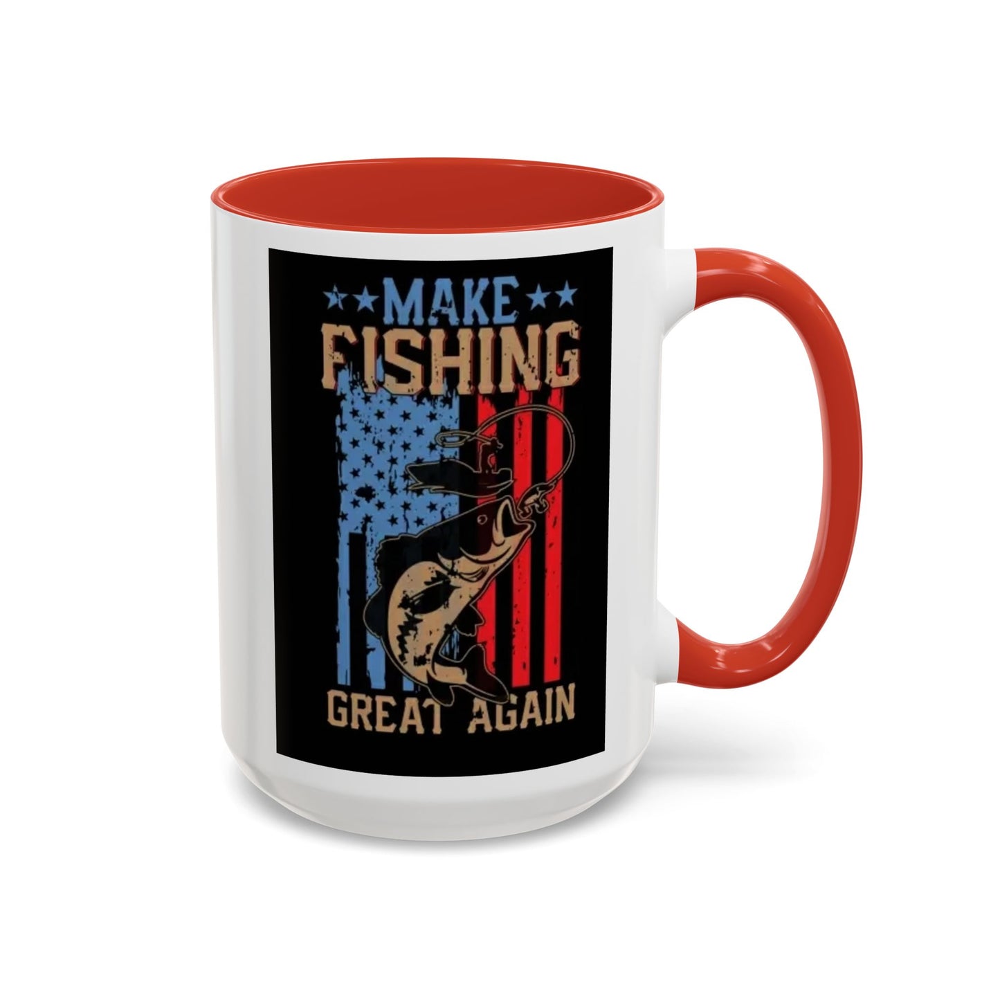 Make Fishing Great Again - Whimsical and Military Mugs