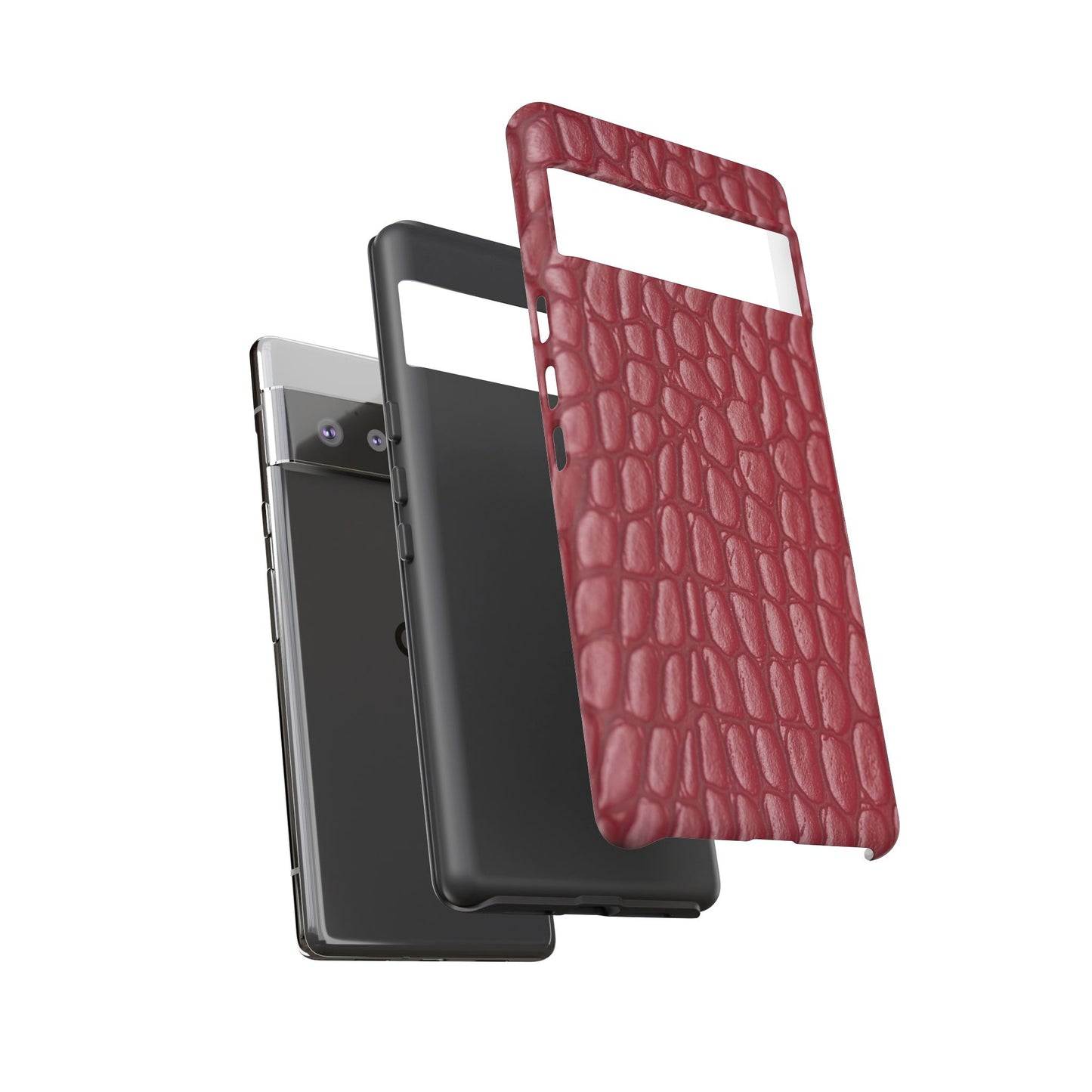 Red Leather - Tough Cases - Whimsical Phone Cases