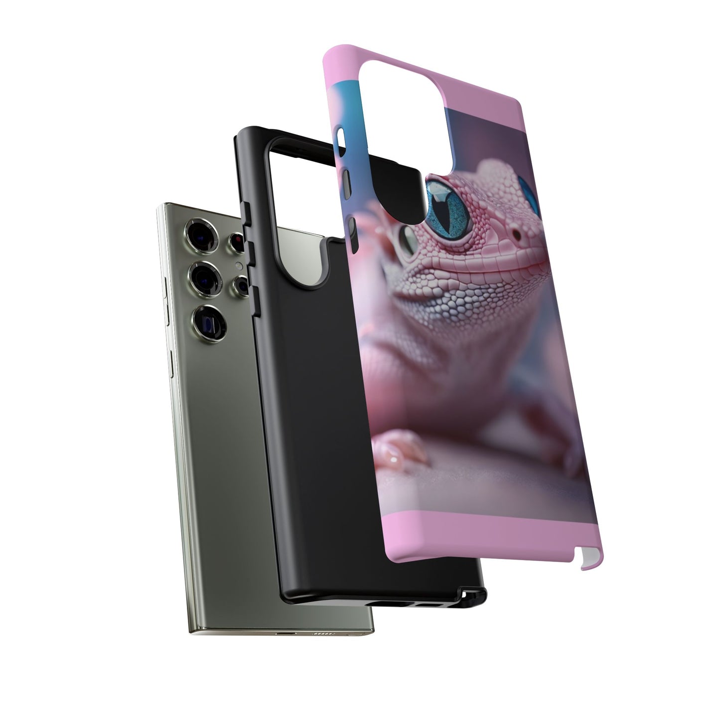 Pink Lizard - Whimsical Phone Cases