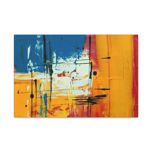 Beautiful Abstract Colors - Canvas Stretched, 0.75"