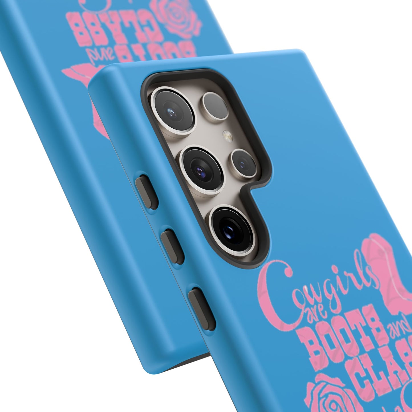 CowGirls are Boots -Tough Whimsical Phone Cases