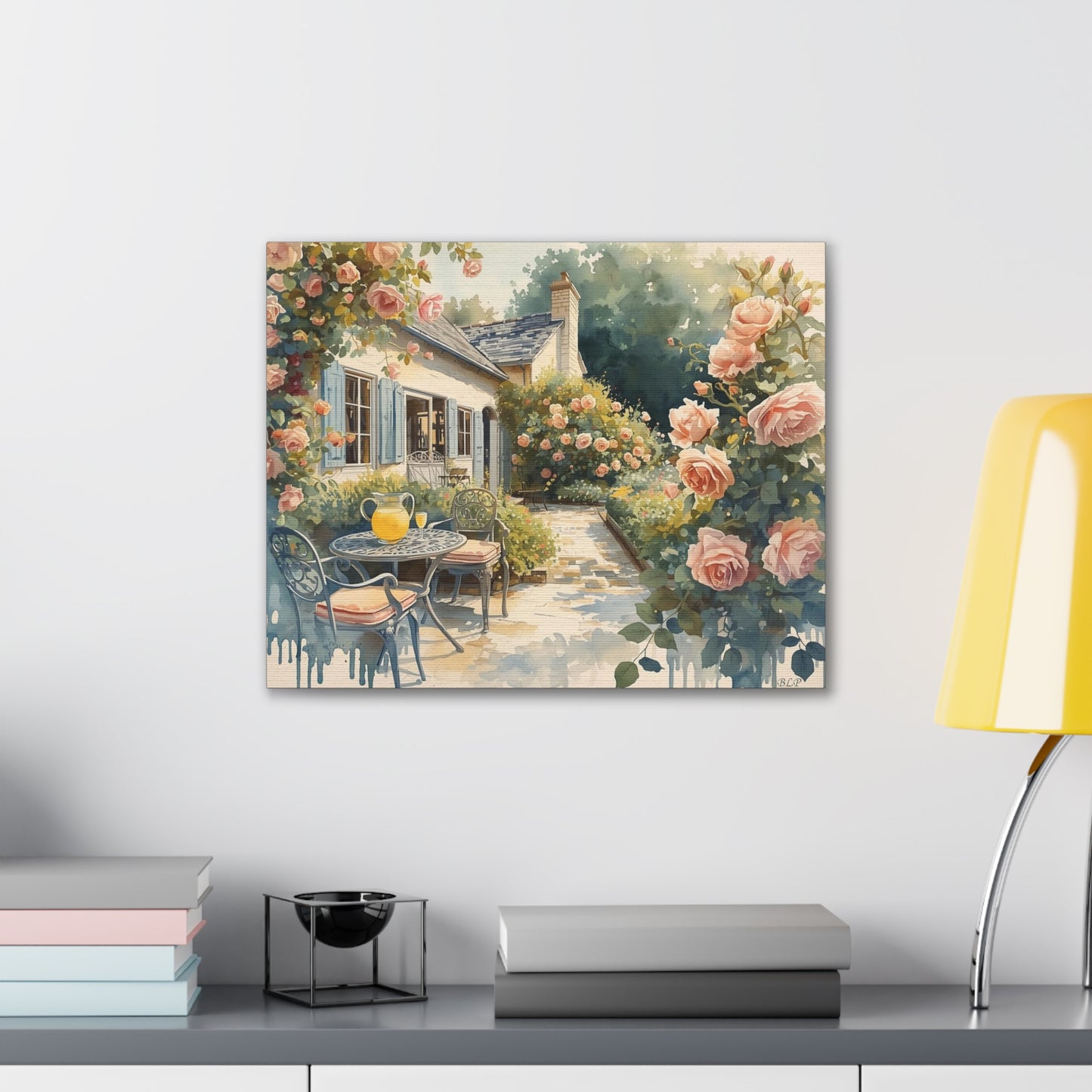 Lemonade on the Patio - Canvas Stretched, 0.75" - 2026 Wall Art Places
