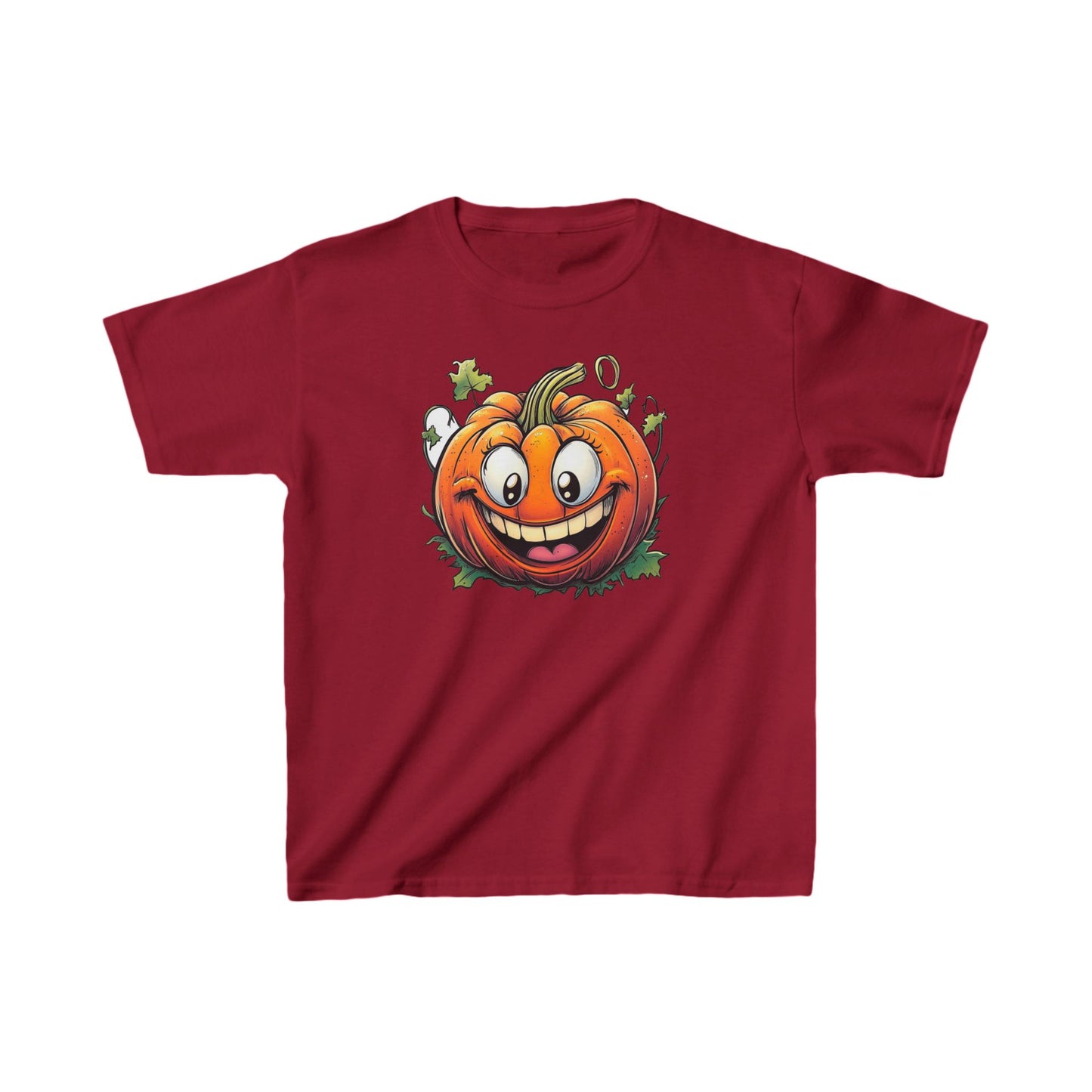 Kids - Happy Pumpkin -  Heavy Cotton™ T-Shirts