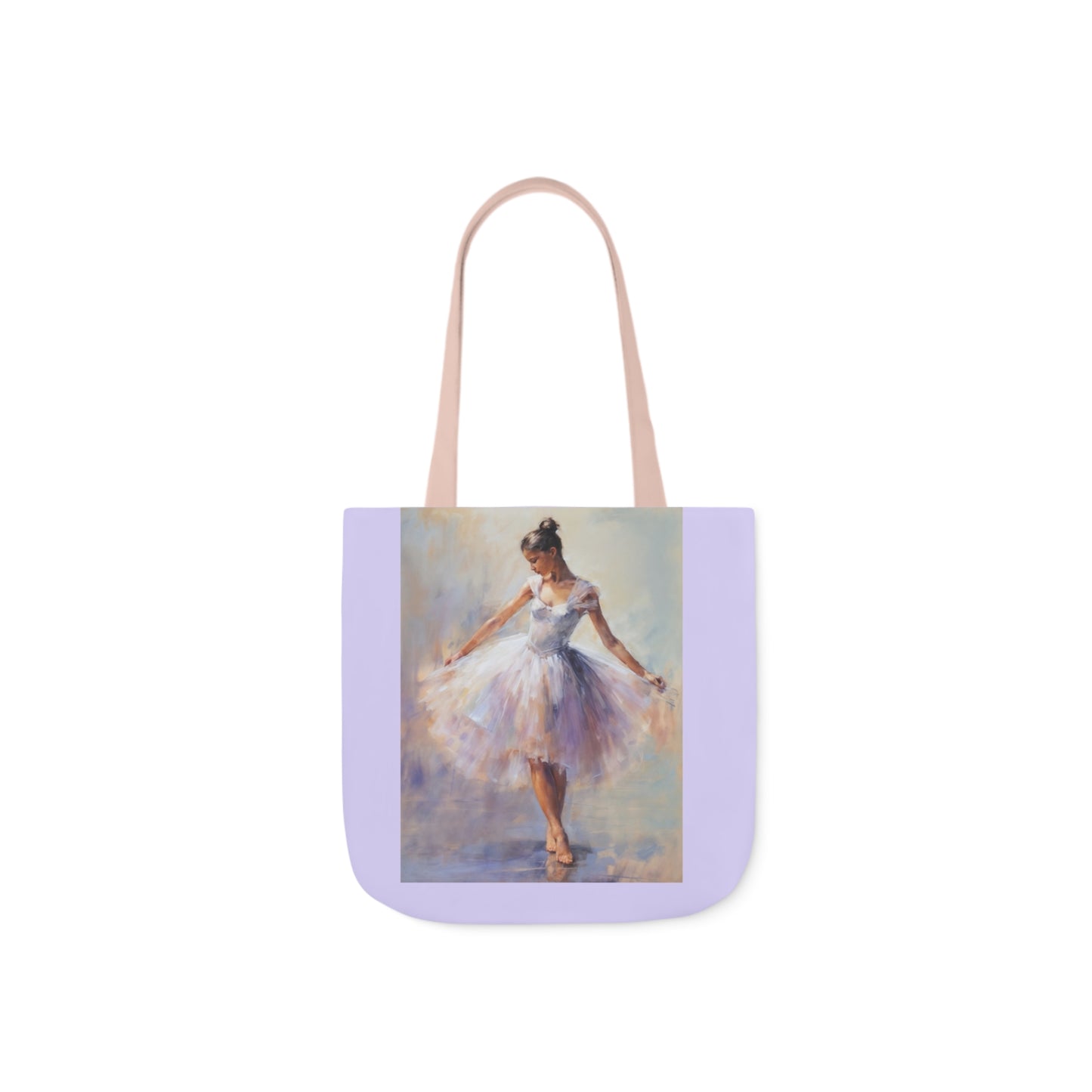 Dancer - Canvas Tote Bag, 5-Color Straps