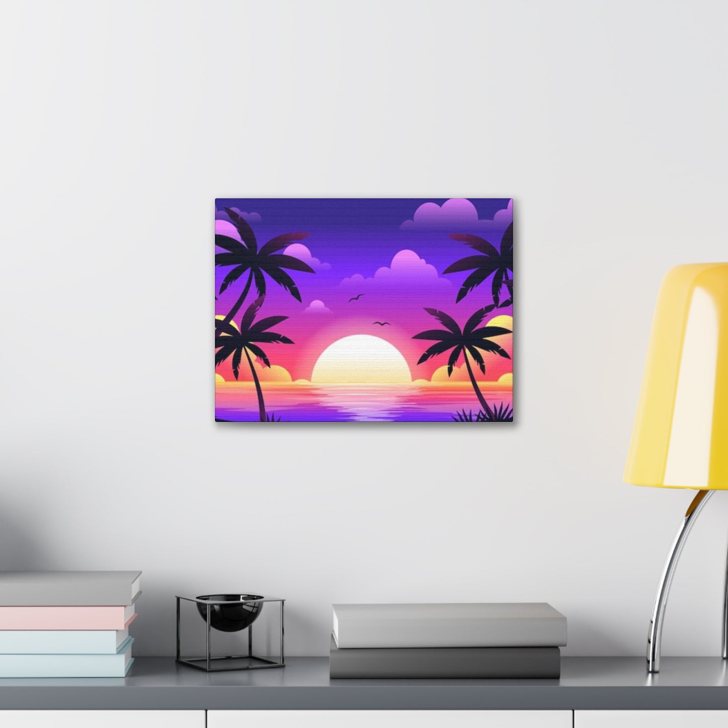 Island Sunset - Canvas Stretched, 0.75"