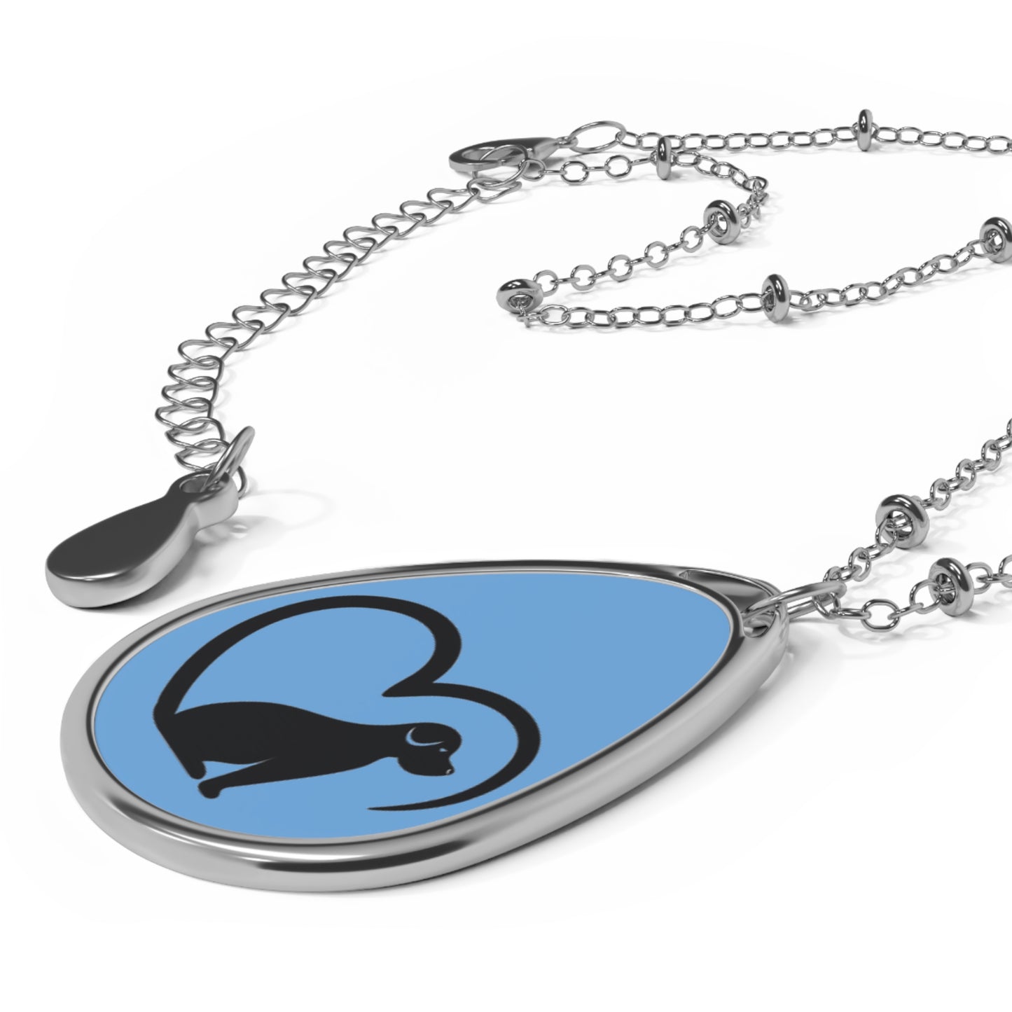 Dog - Oval Necklace- Mother's Day - Jewelry