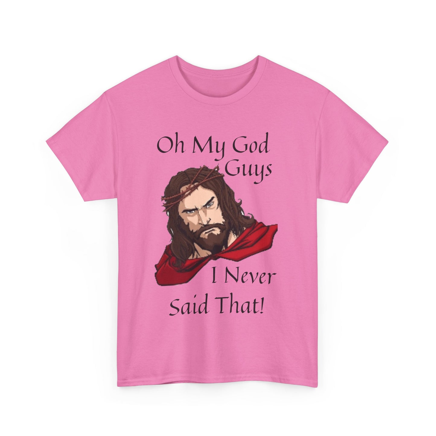 Oh My God - Unisex Heavy Cotton Tee - T-Shirts - Religious