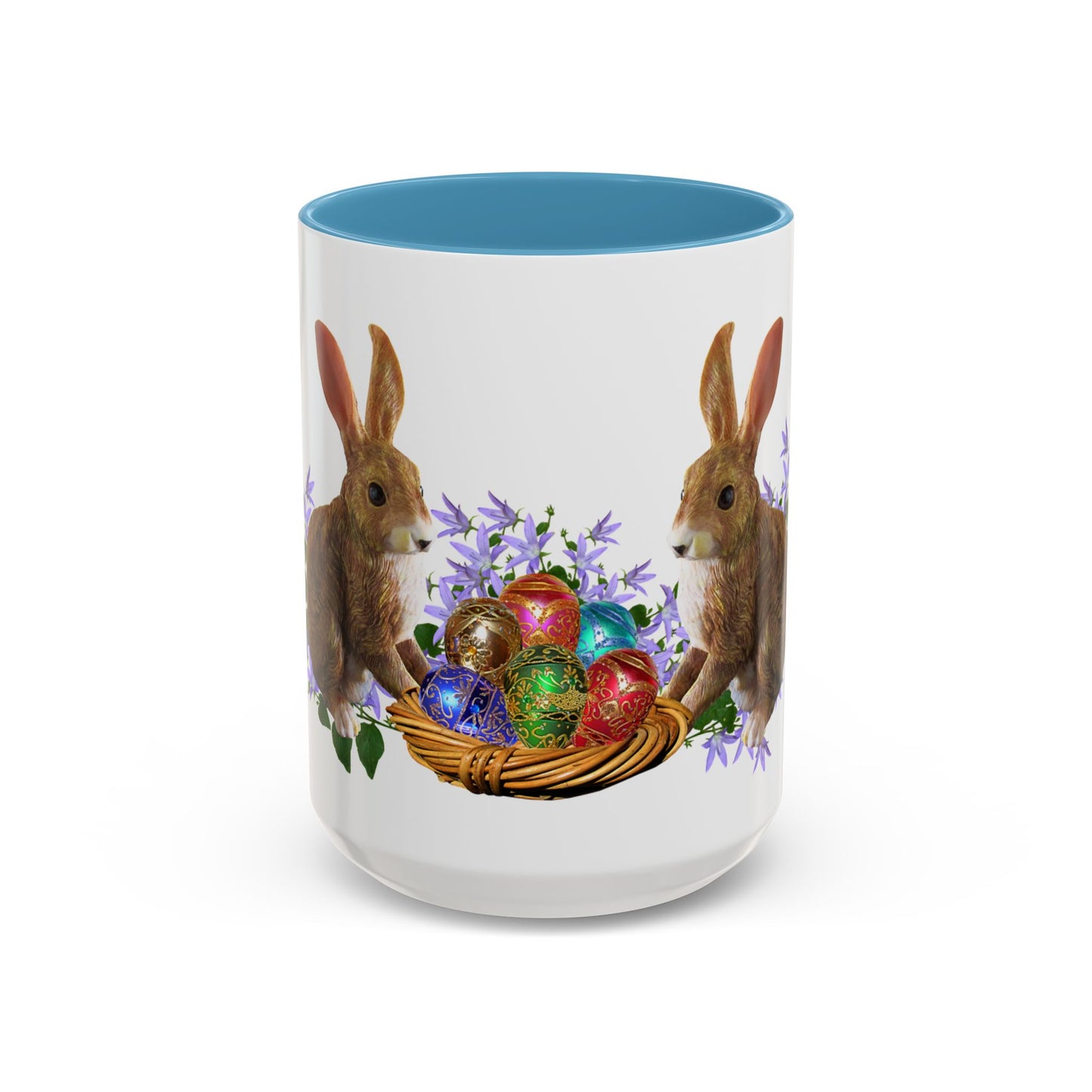 Bunnies - Accent Coffee Mug (11, 15oz) - Easter