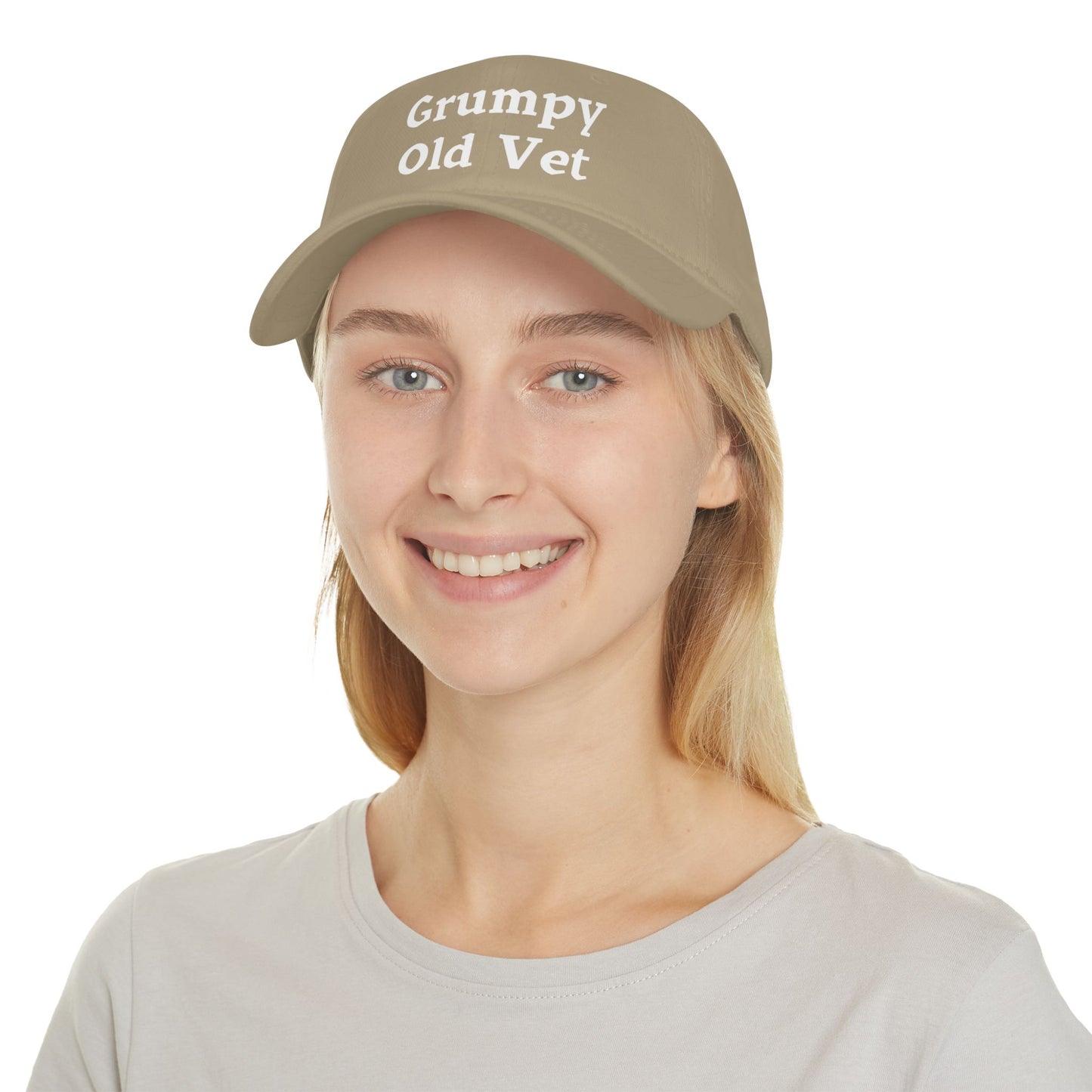 Grumpy Old Vet - Low Profile Ball Cap - Veterans - ETSY