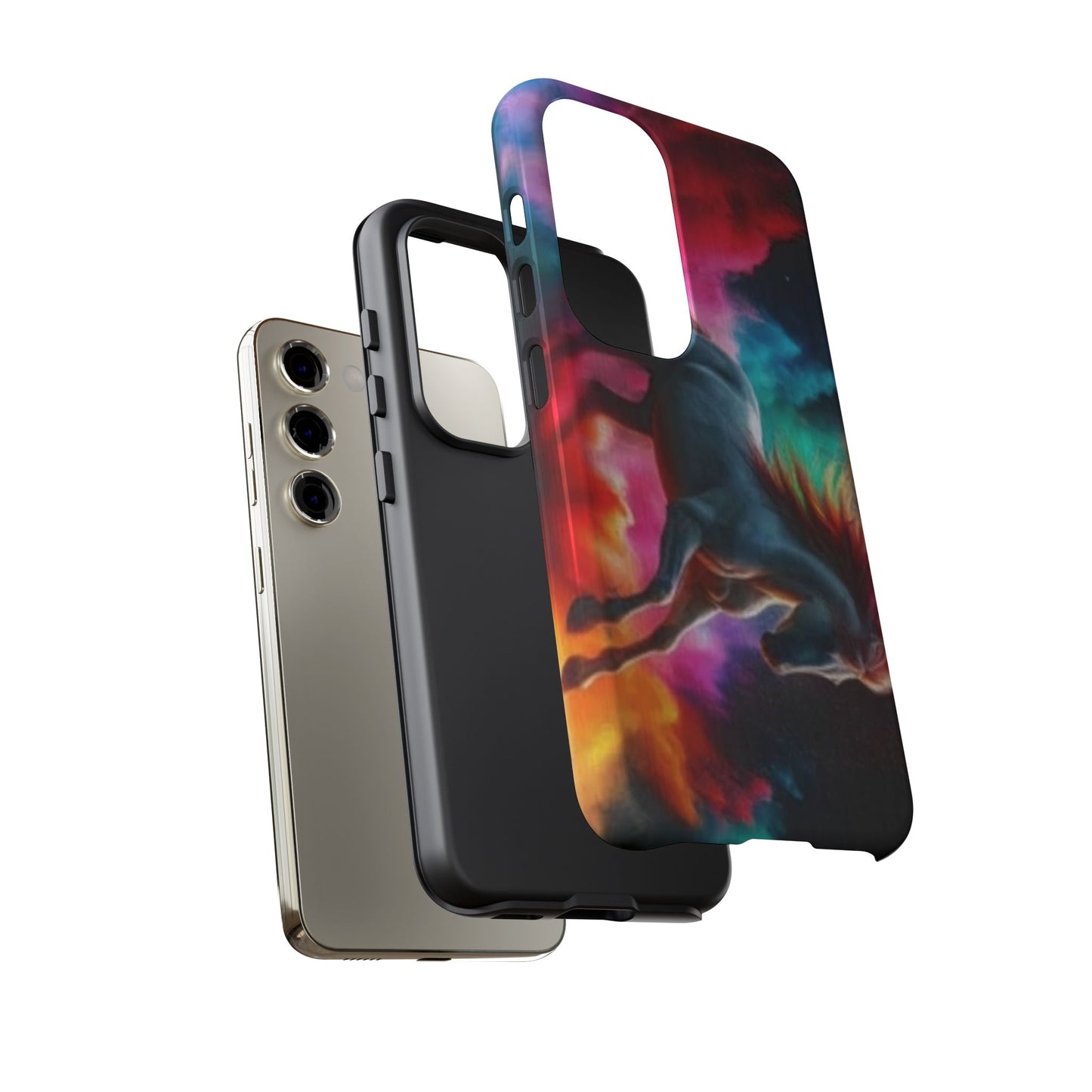 Colorful Horse - Tough Whimsical Phone Cases