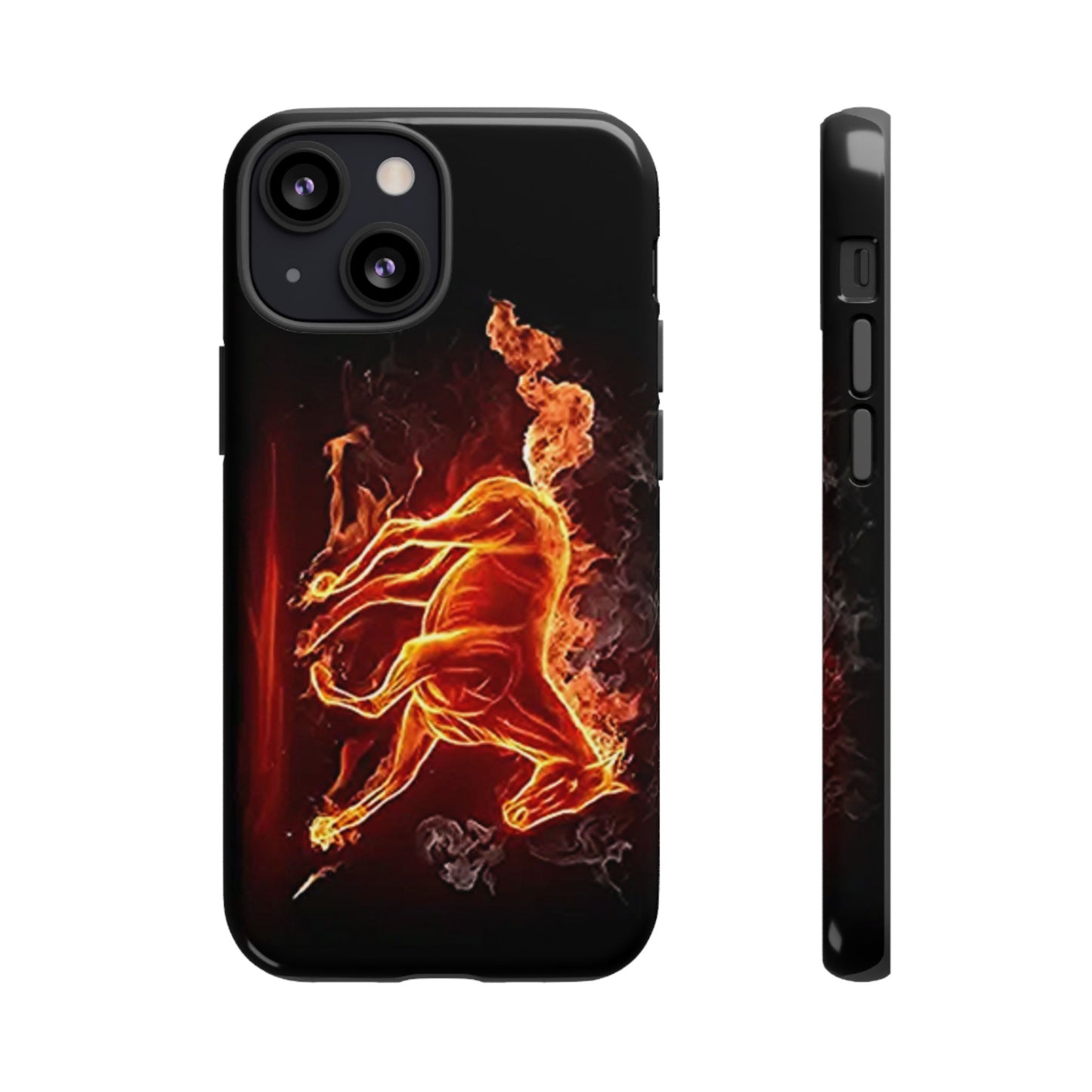 Burning Horse - Whimsical Phone Cases