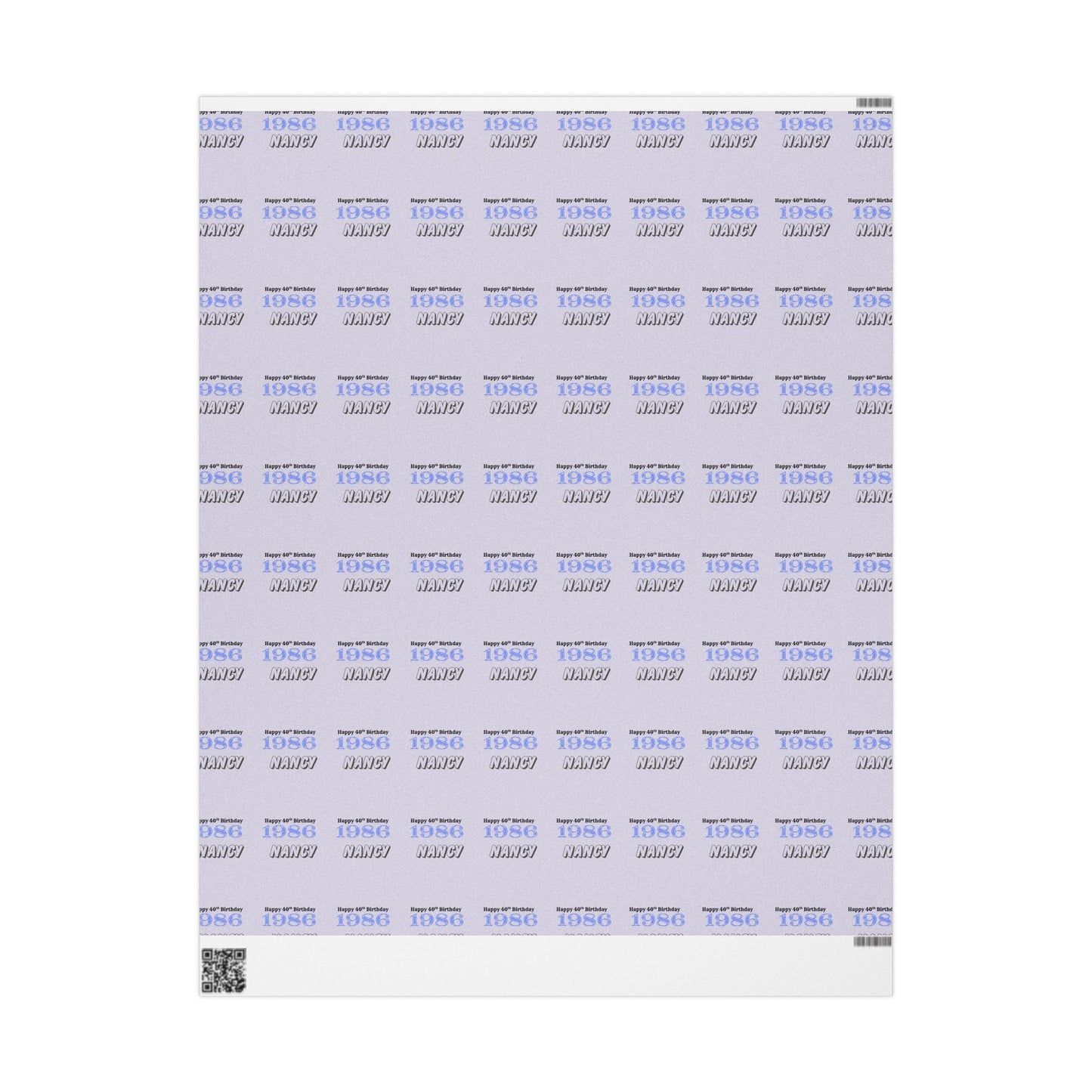 Custom Happy Birthday - Wrapping Papers