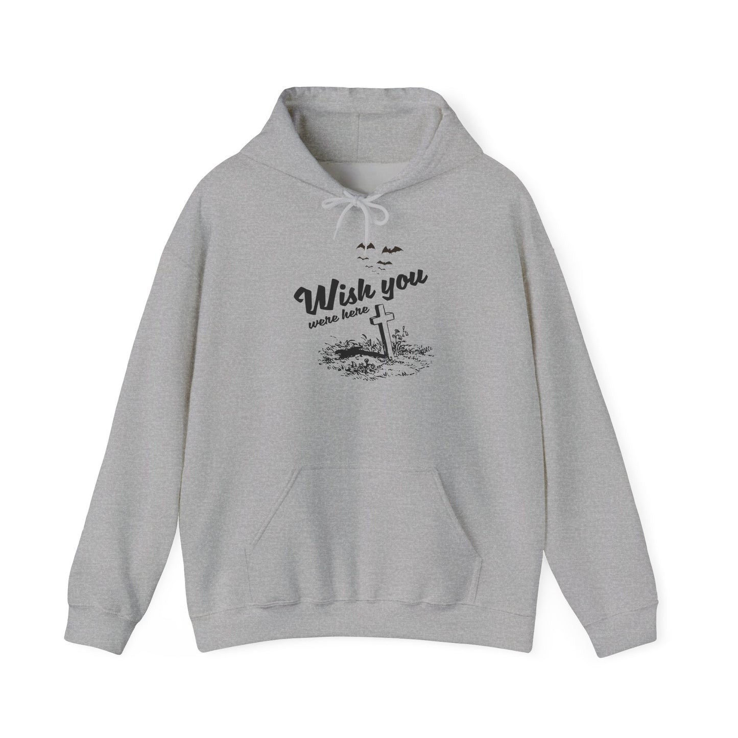 Wish you were here - Unisex Heavy Blend™ Hooded Sweatshirt - Halloween