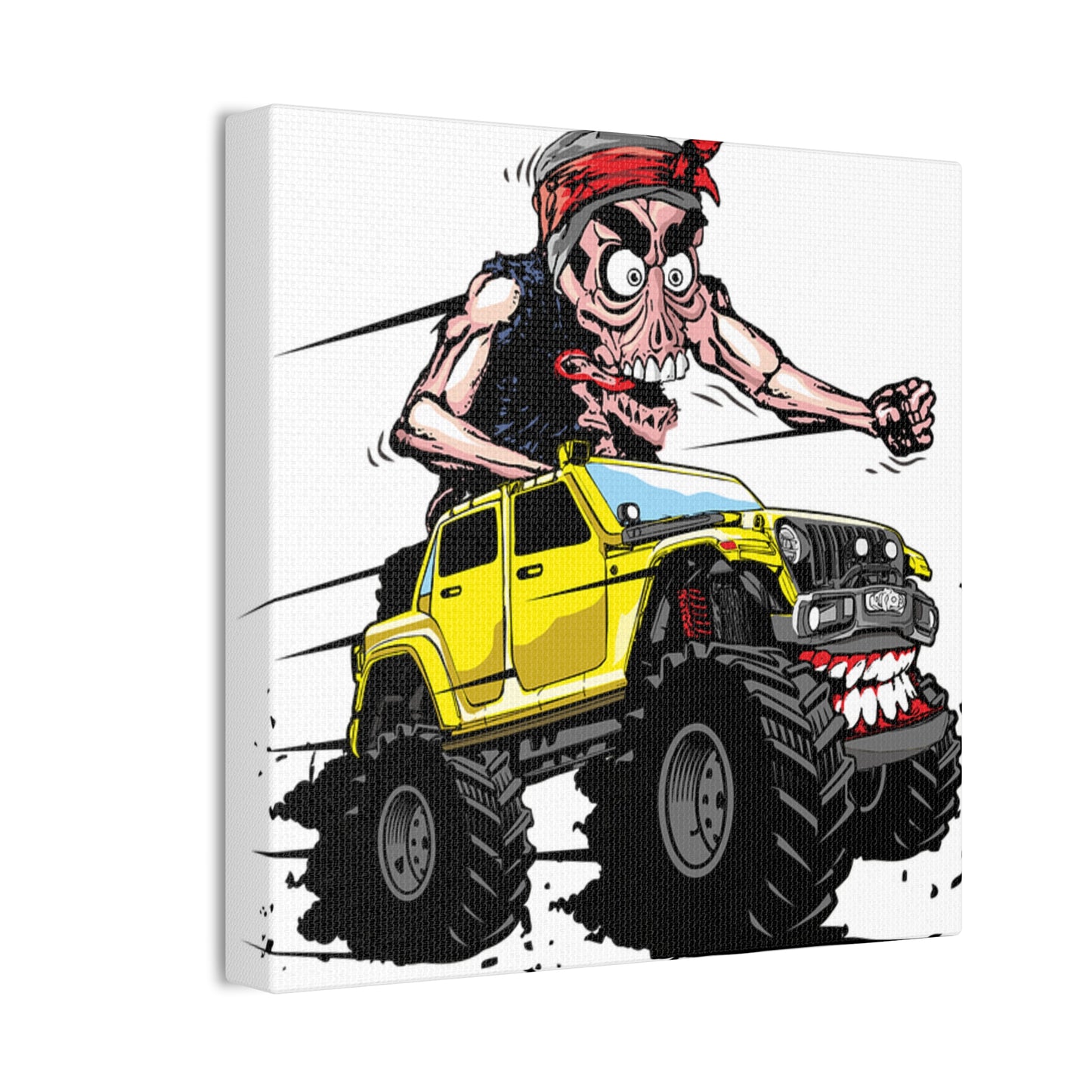 Road Rat - Canvas Stretched, 0.75" - Father's Day