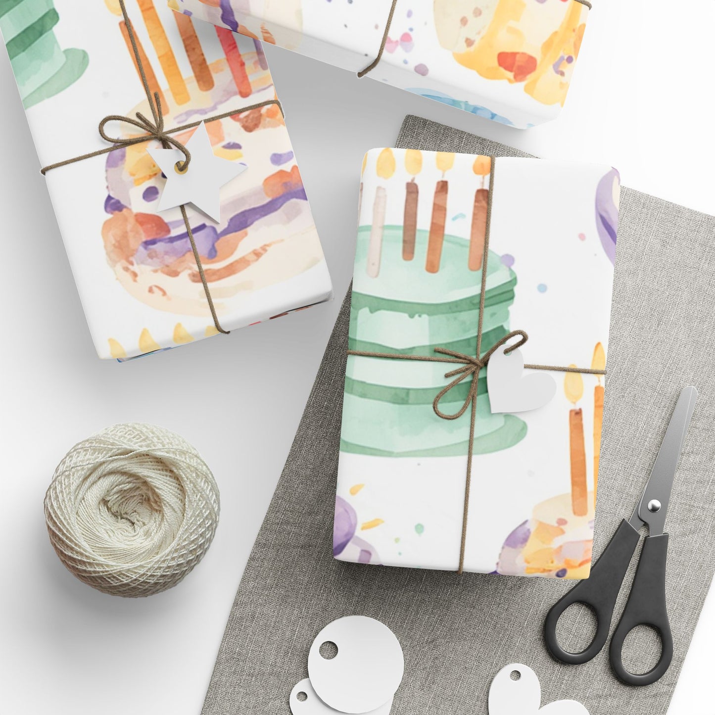 Birthday Cake - Wrapping Papers