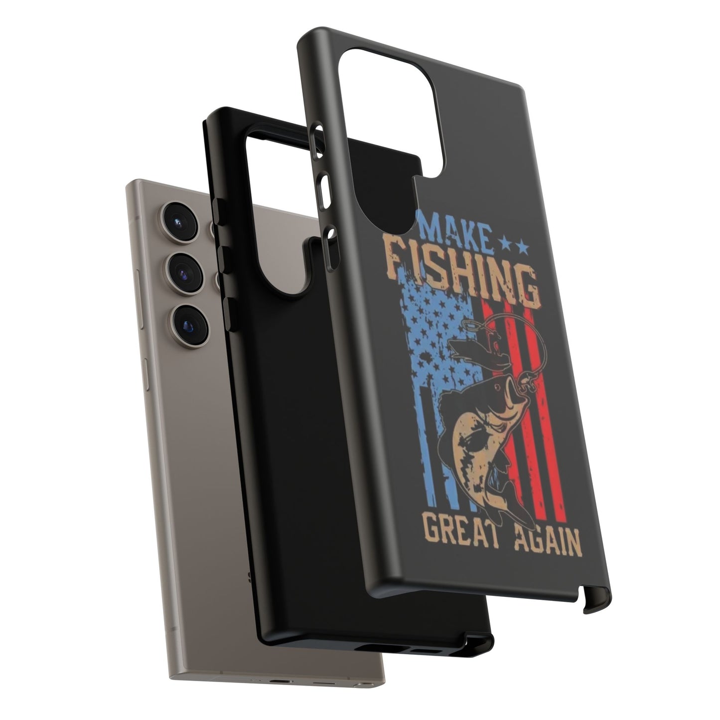 Make Fishing Great Again - Tough Whimsical Phone Cases