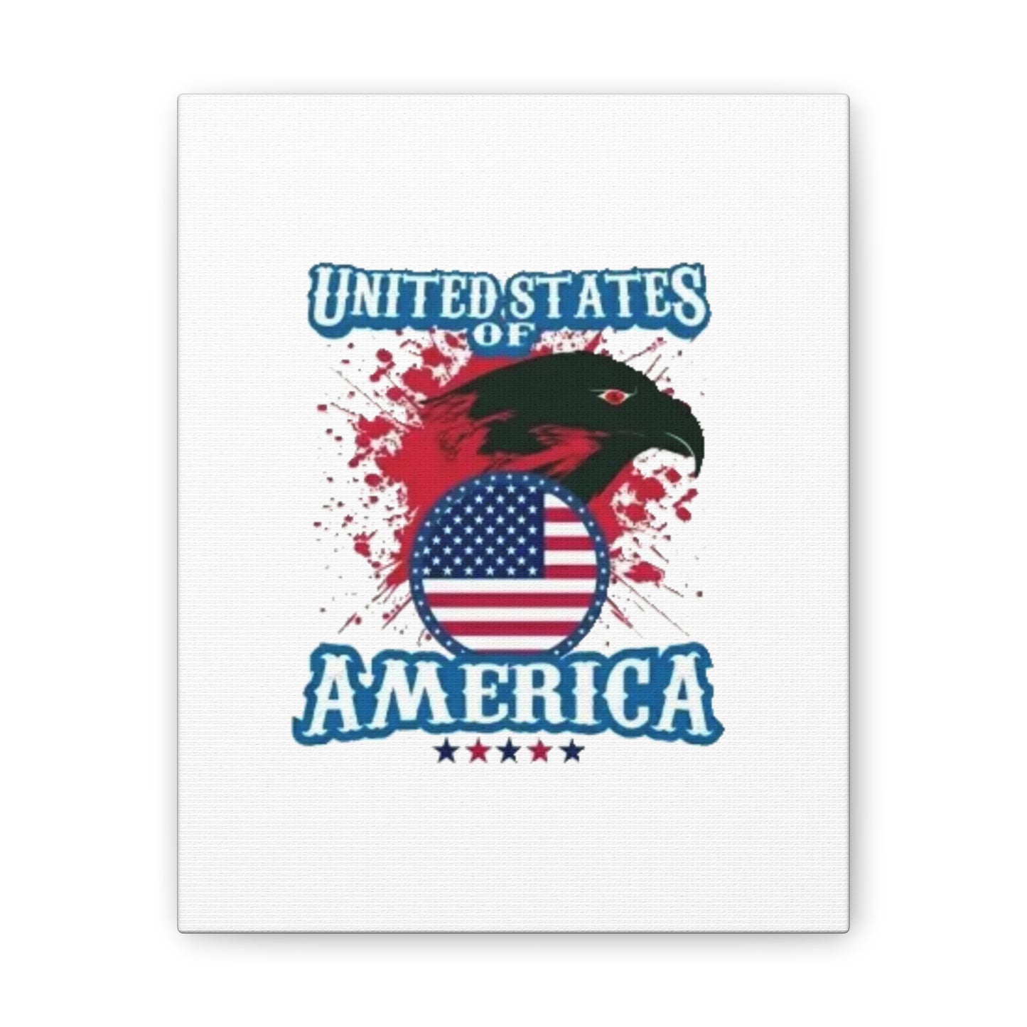 United States of America - Canvas Stretched, 0.75"