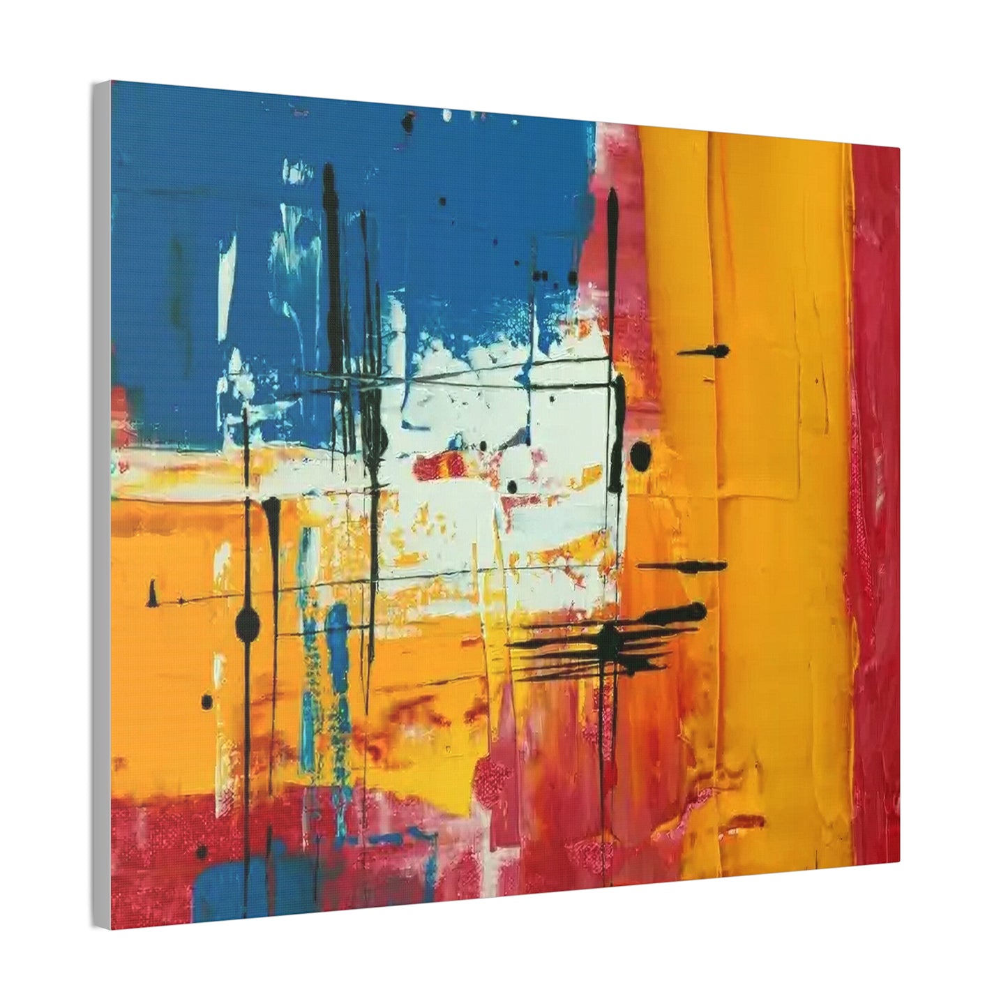 Abstract - Canvas Stretched, 0.75" - Wall Art 2026  - Creative