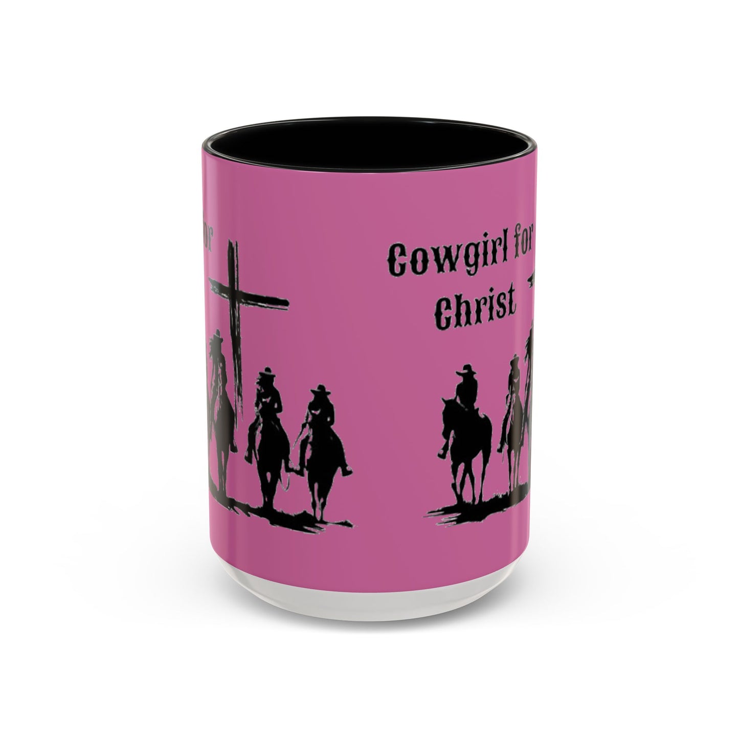 Cowgirl for Christ - Accent Coffee Mug (11, 15oz) - Easter - Mother's Day