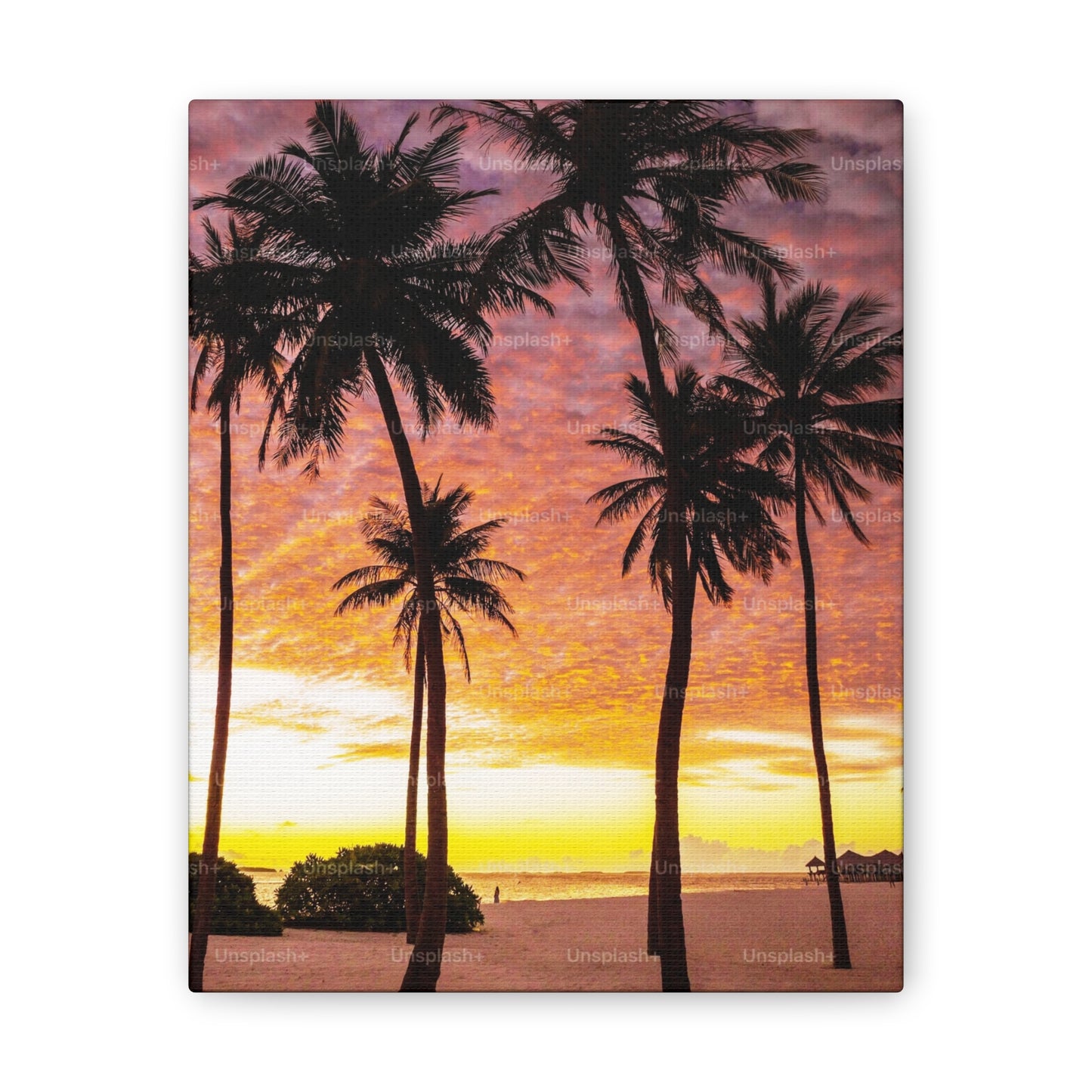 Palms - Canvas Stretched, 0.75"