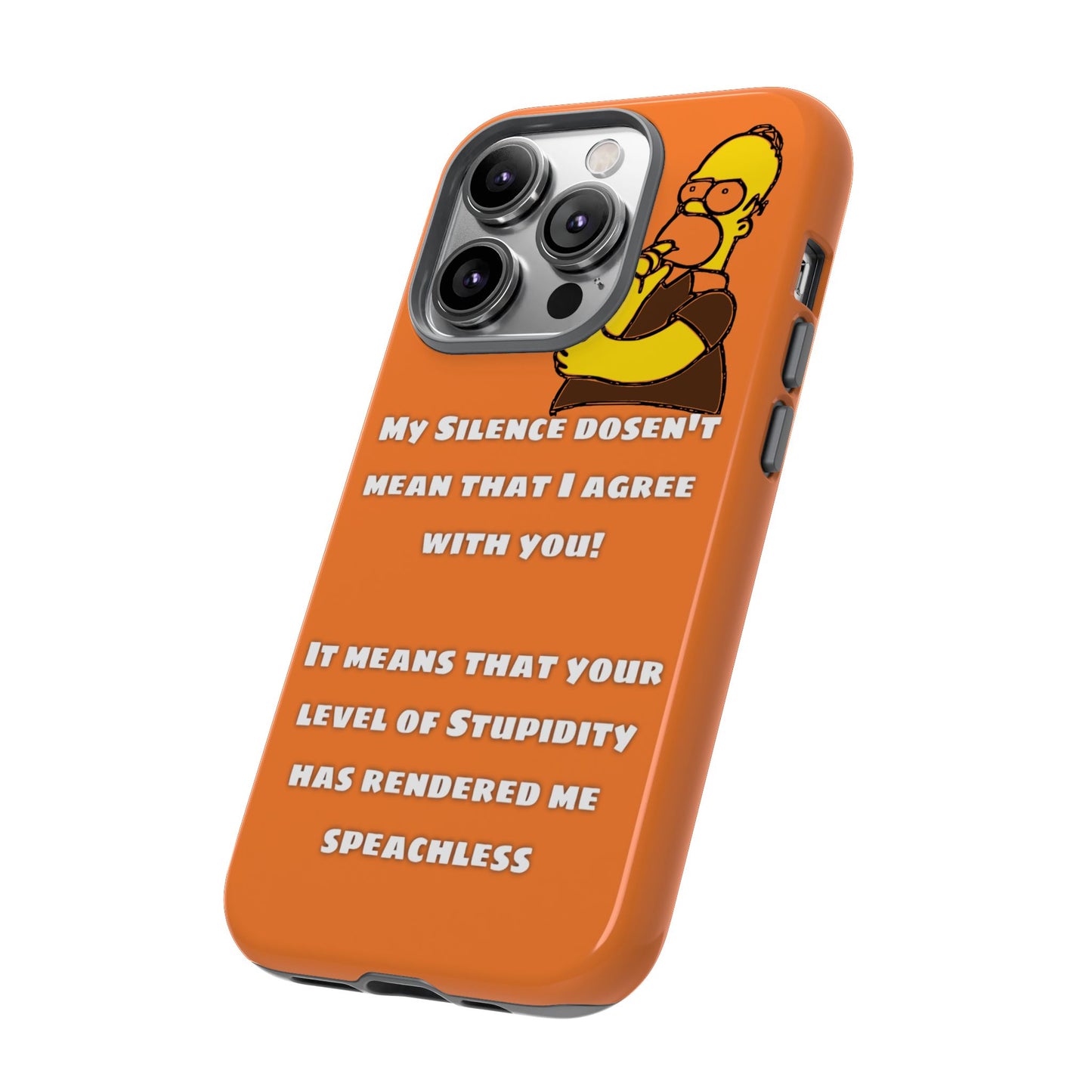 My Silence - Tough Cases - Whimsical Phone Cases