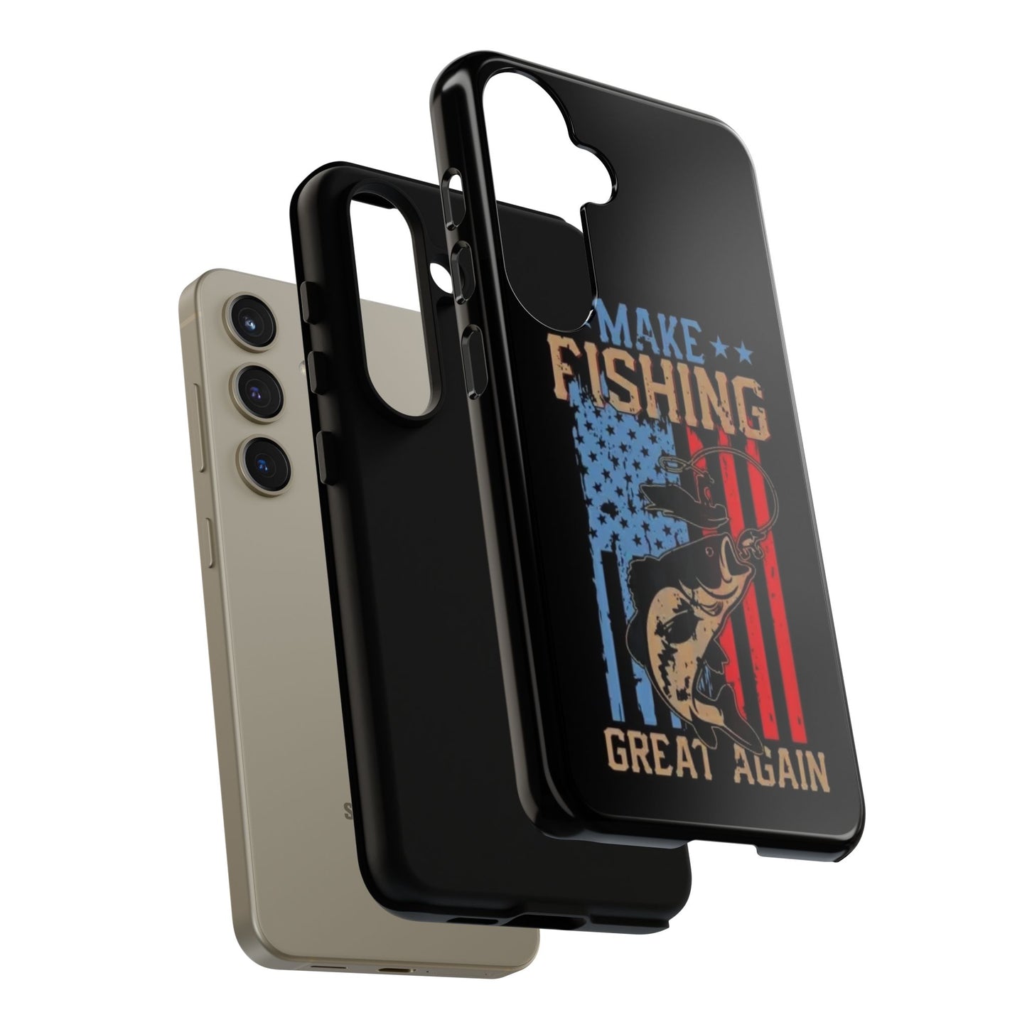 Make Fishing Great Again - Tough Whimsical Phone Cases