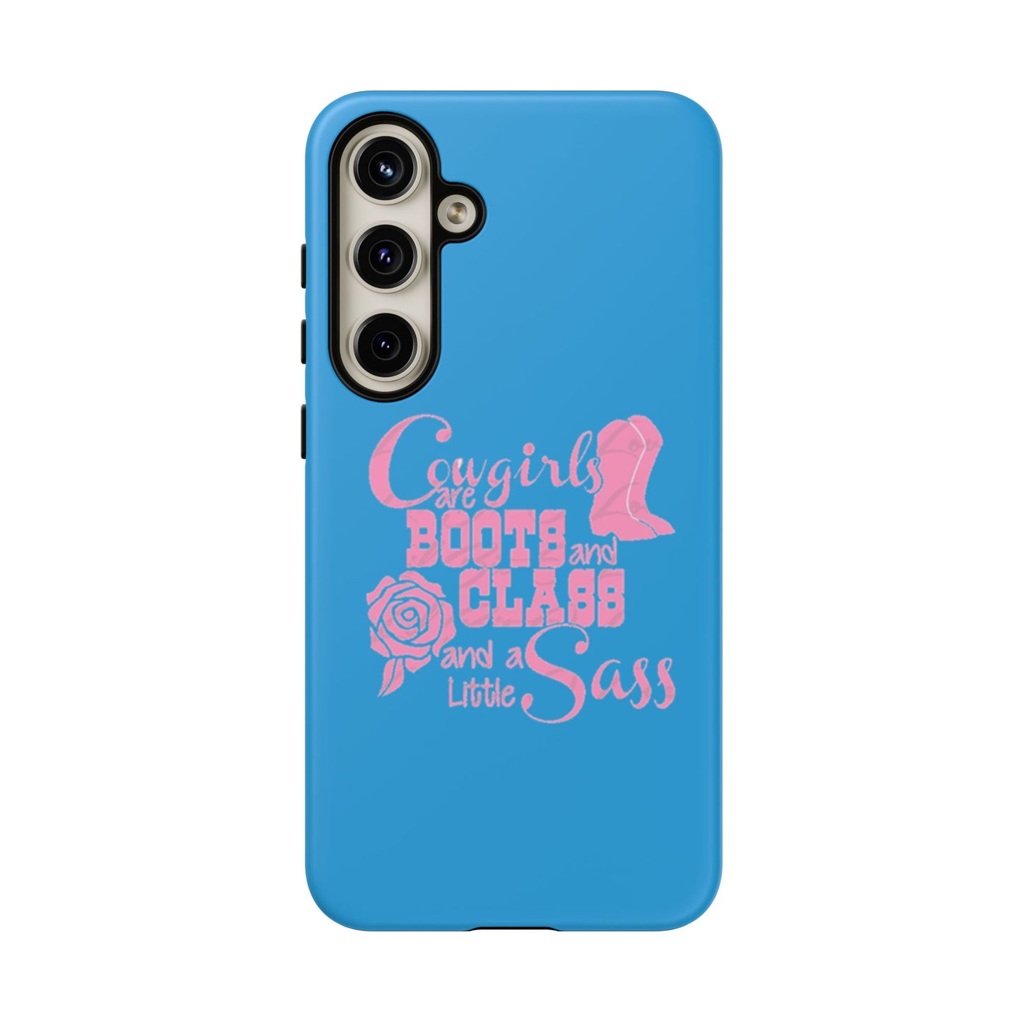 CowGirls are Boots -Tough Whimsical Phone Cases