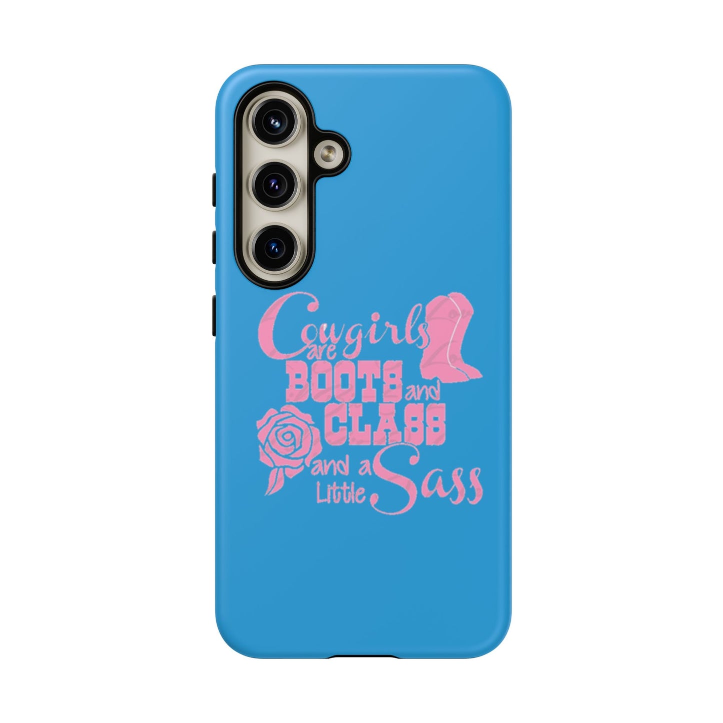 CowGirls are Boots -Tough Whimsical Phone Cases