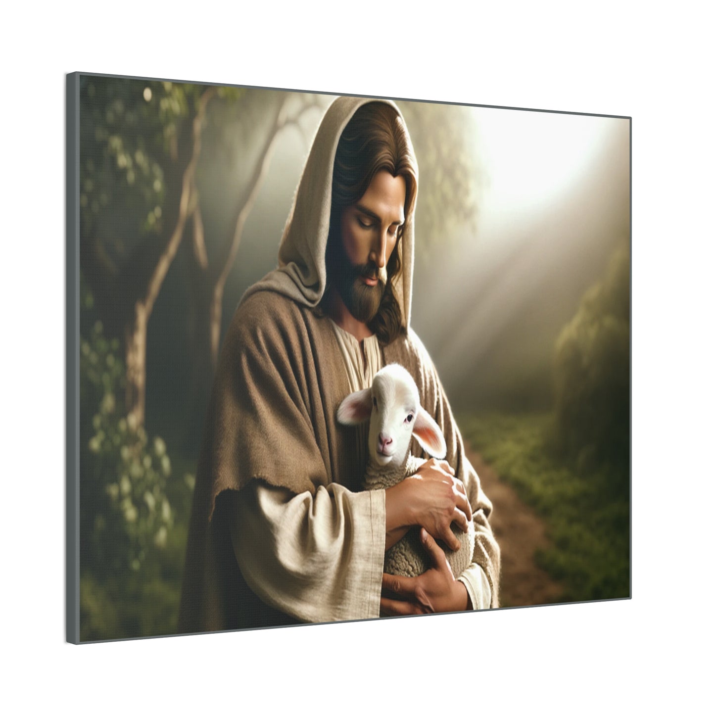 The Lamb of God - Canvas Stretched, 0.75" - Easter