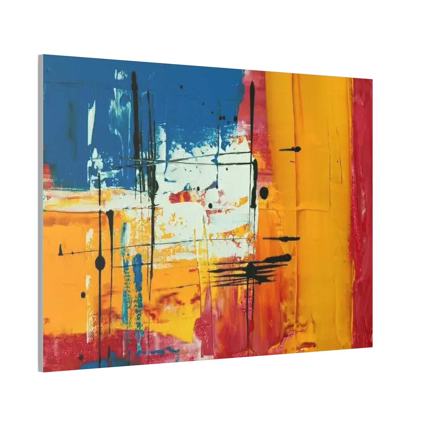 Abstract - Canvas Stretched, 0.75" - Wall Art 2026  - Creative