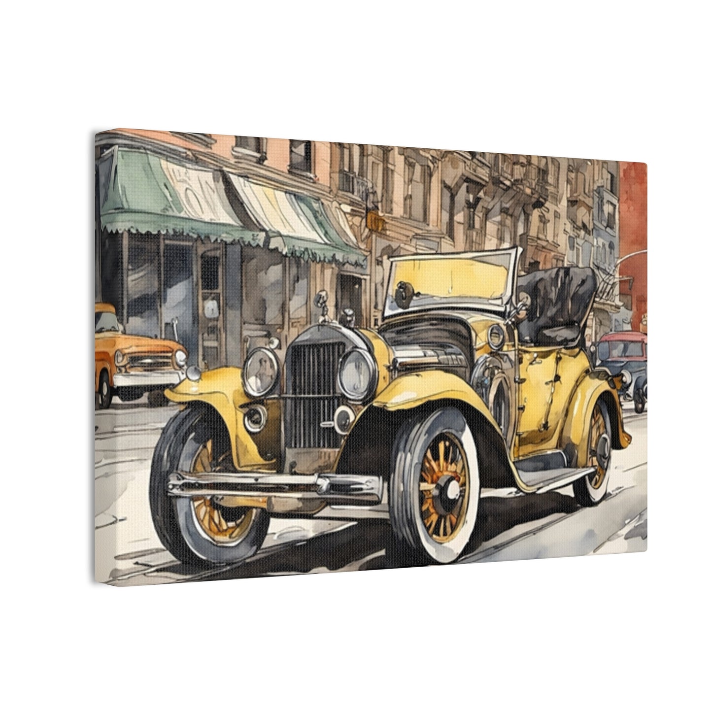 Antique Car - Canvas Stretched, 0.75" - Father's Day