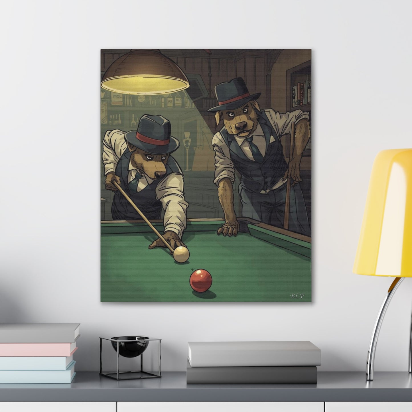 Gangster Dogs - Canvas Stretched, 0.75" - 2026 Wall Art - Sports