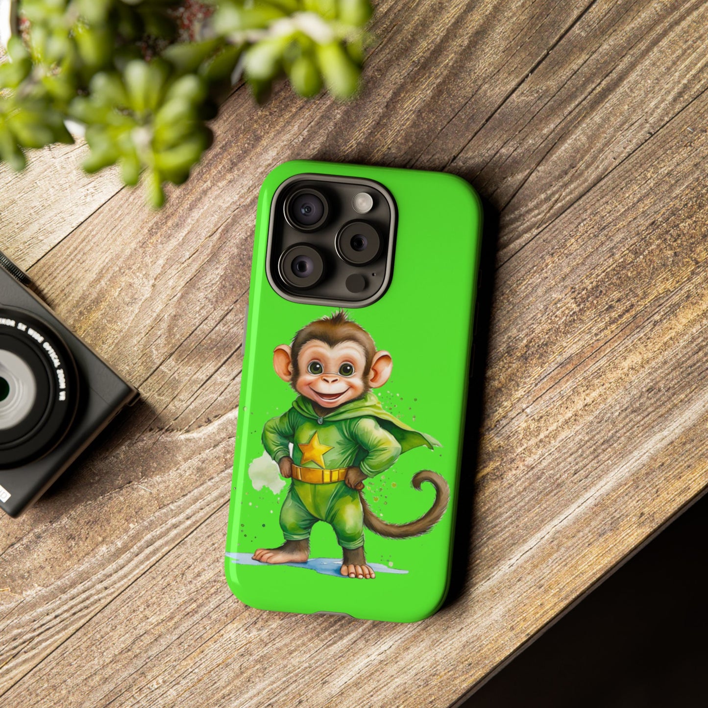 Super Chimp - Tough Whimsical Phone Cases