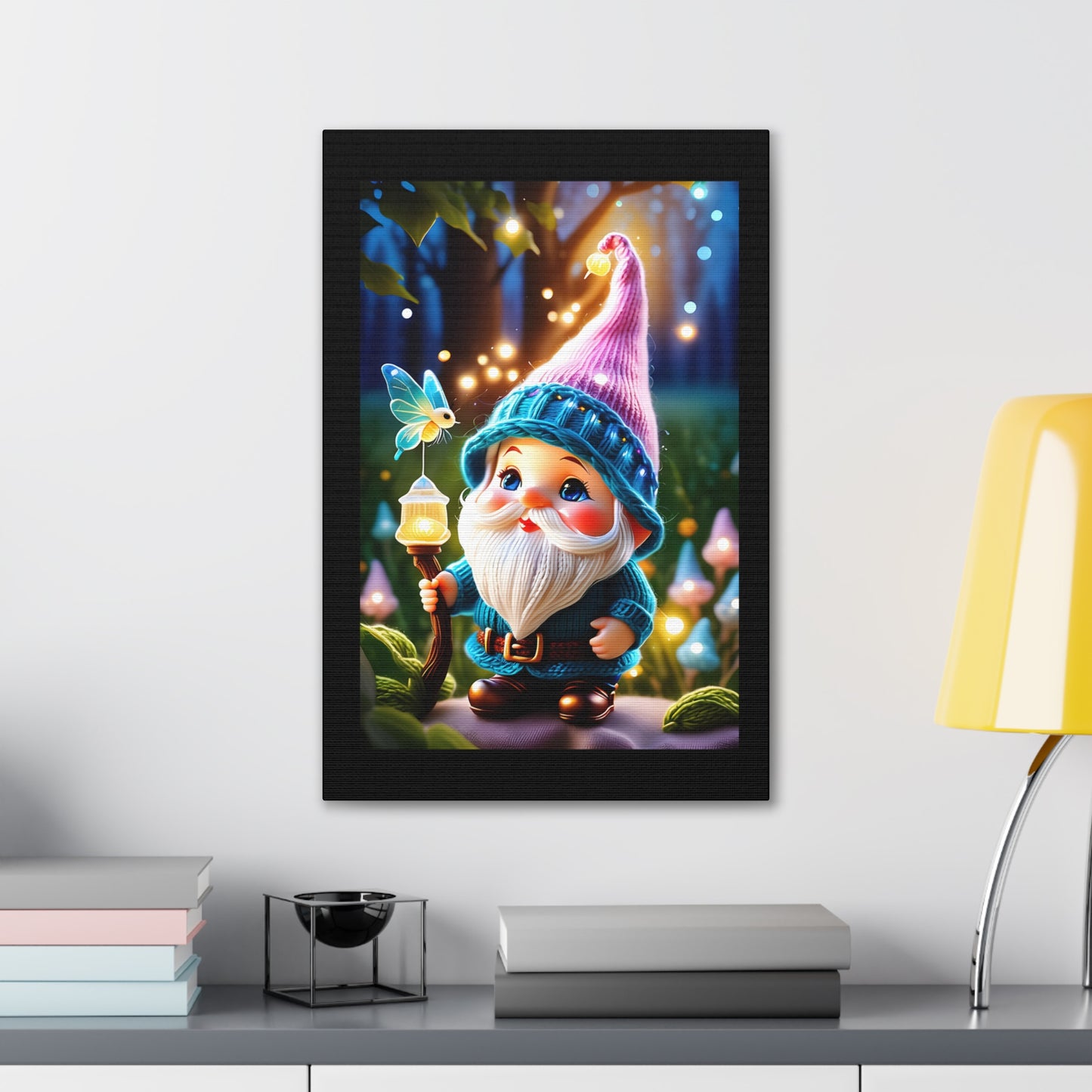 Gnome - Canvas Stretched, 0.75"