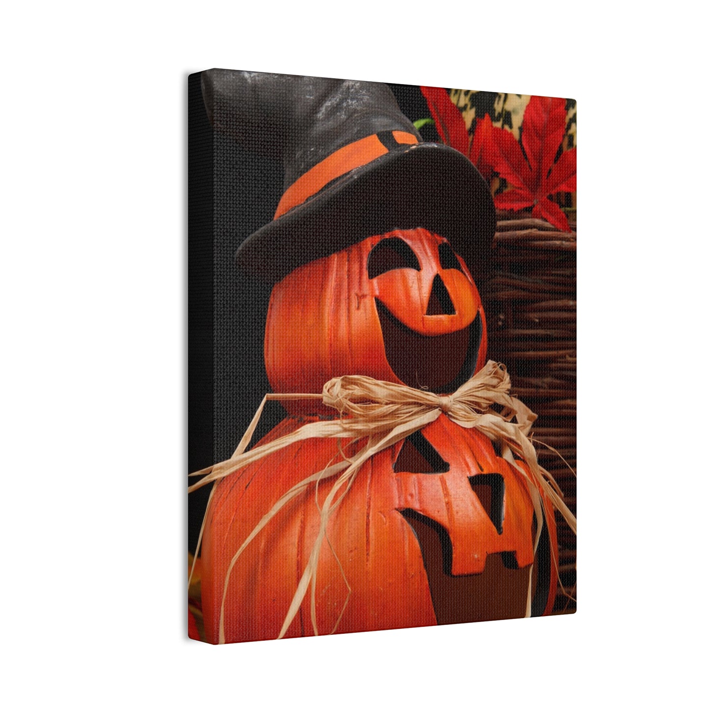 Pumpkins - Canvas Stretched, 0.75" - Halloween