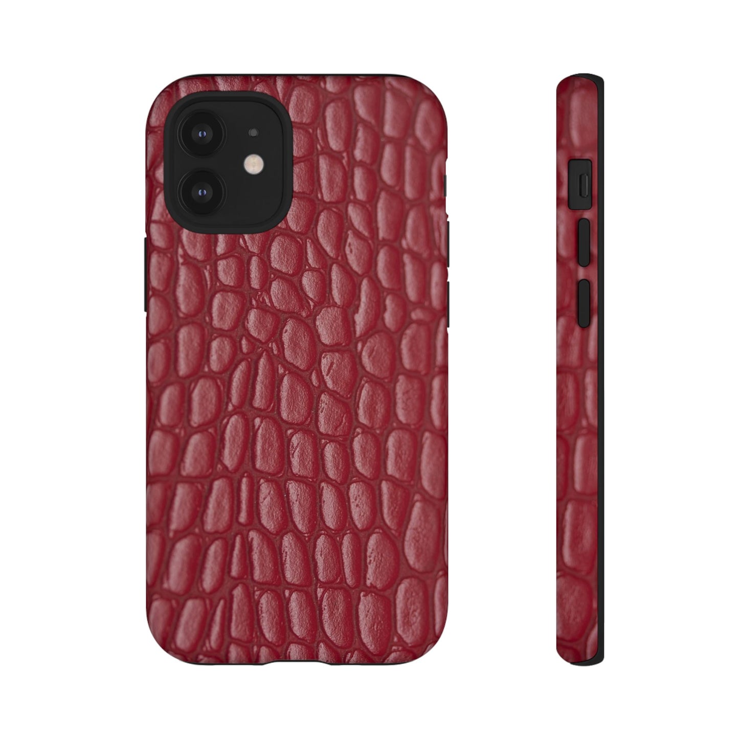 Red Leather - Tough Cases - Whimsical Phone Cases