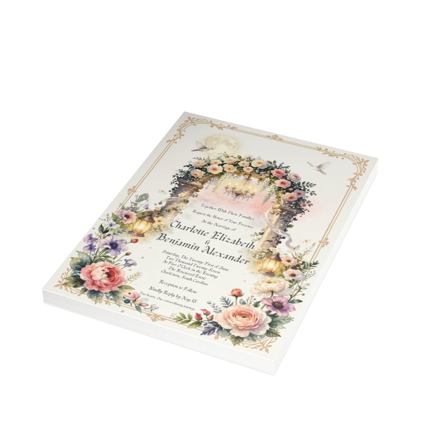 Romance - Postcard Bundles (envelopes included)